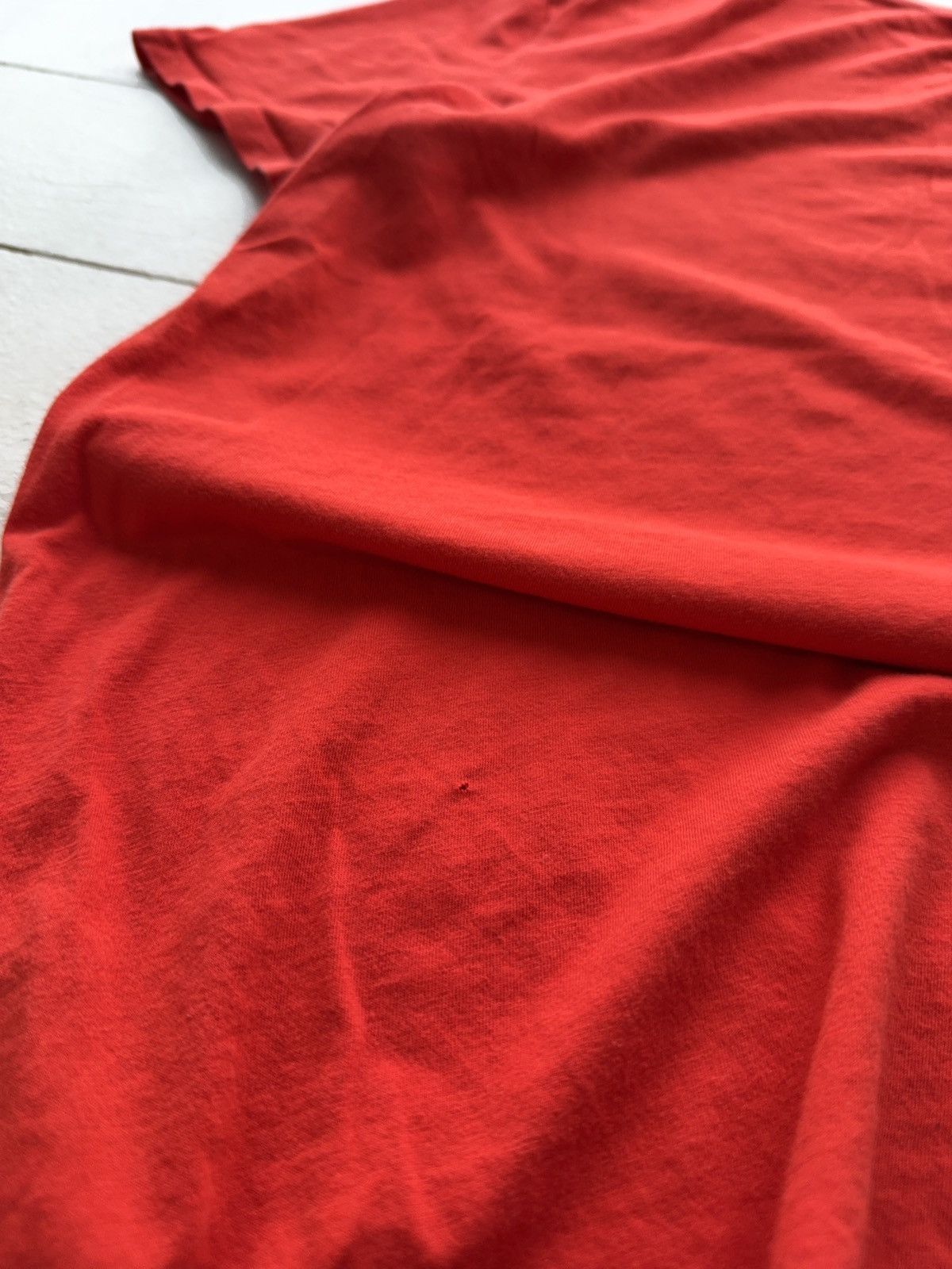Armani Luxury 00s Armani Jeans AJ Logo Red T-Shirt Pima Cotton Size US M / EU 48-50 / 2 - 9 Thumbnail