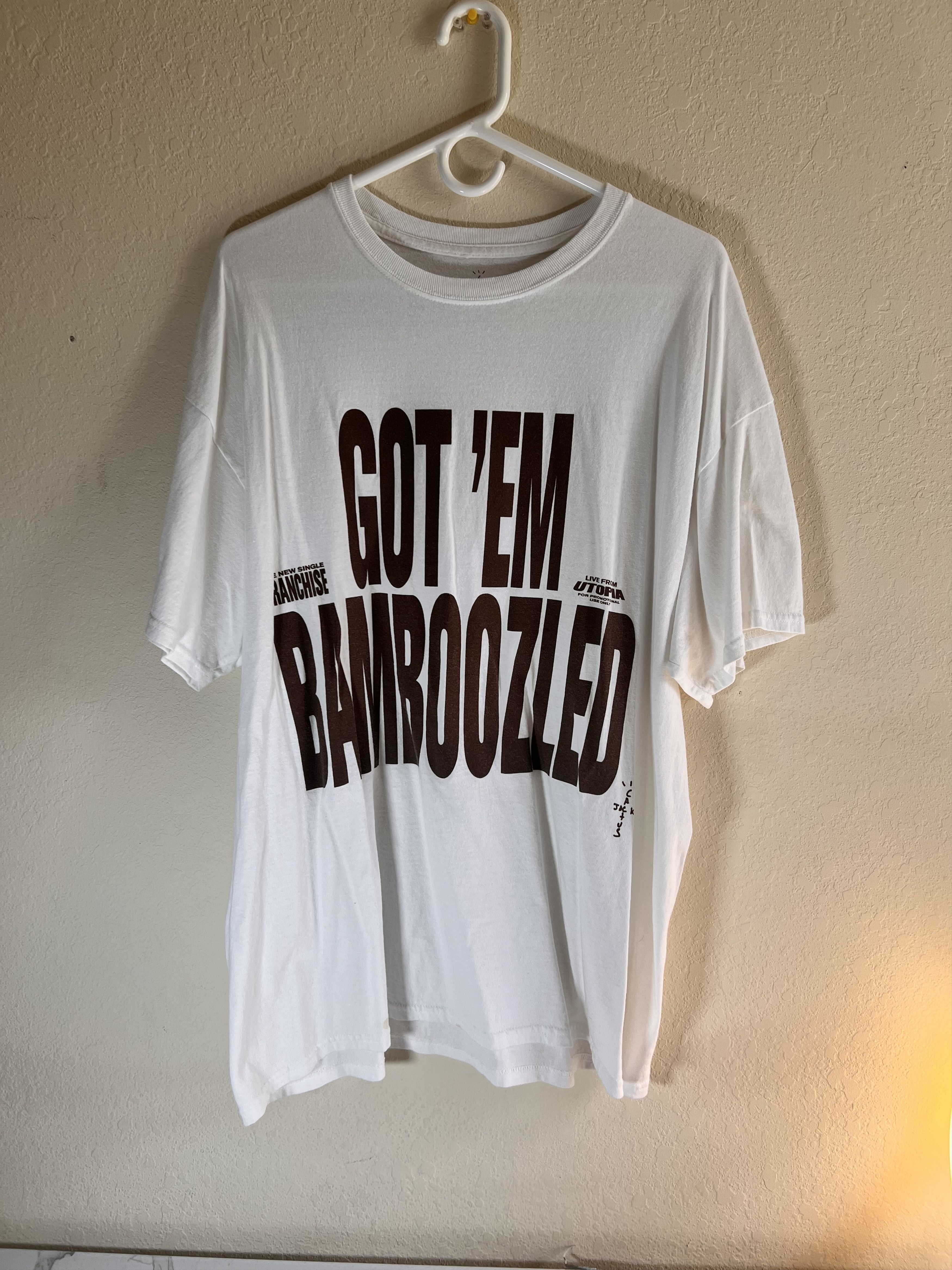 Travis Scott Travis Scott Franchise Got 'Em Bamboozled T-Shirt Tee OS Size US XL / EU 56 / 4 - 1 Thumbnail