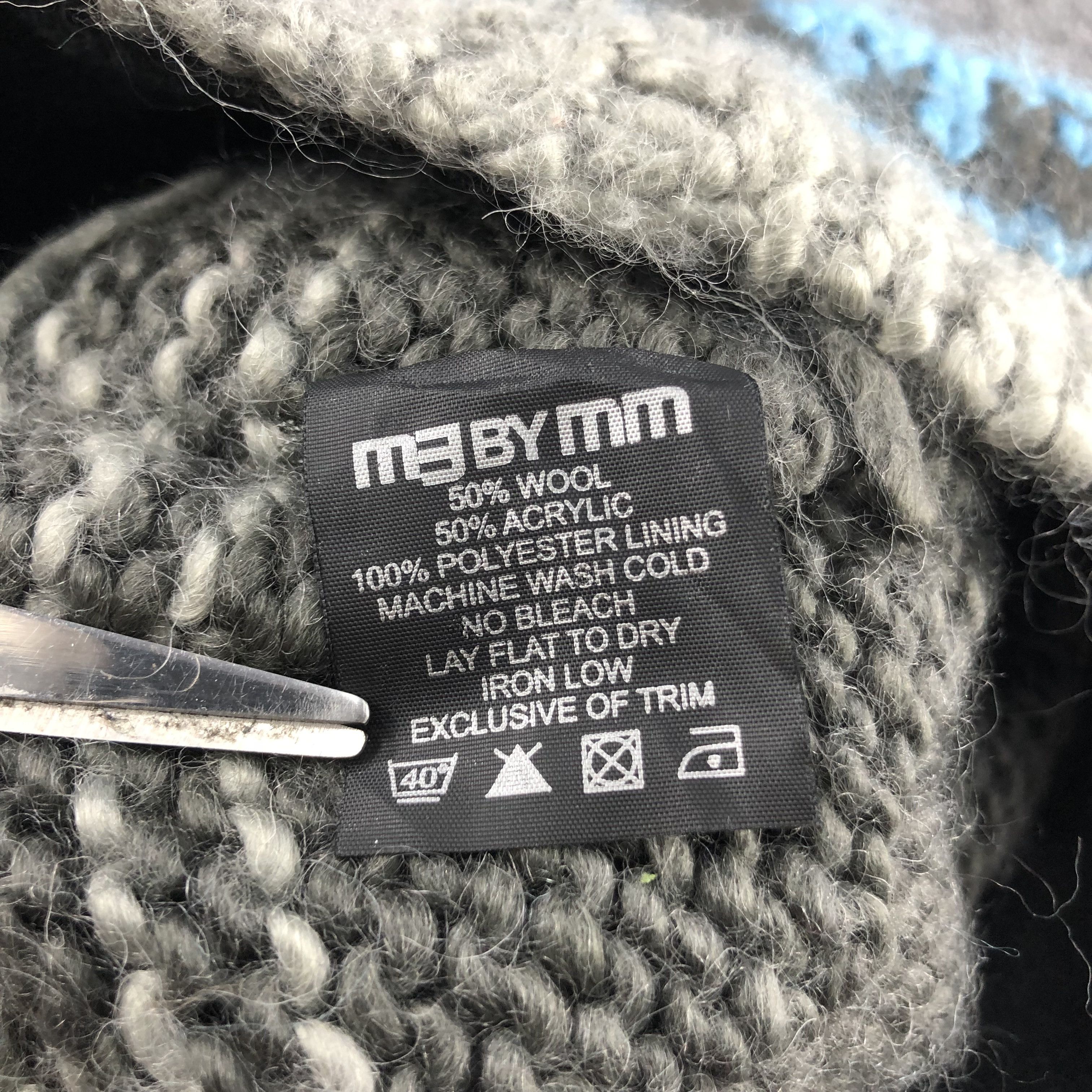 Vintage M3 by MM Knit Bobble Wool Beanie Snowcap Snow Hat B374 Size ONE SIZE - 7 Thumbnail