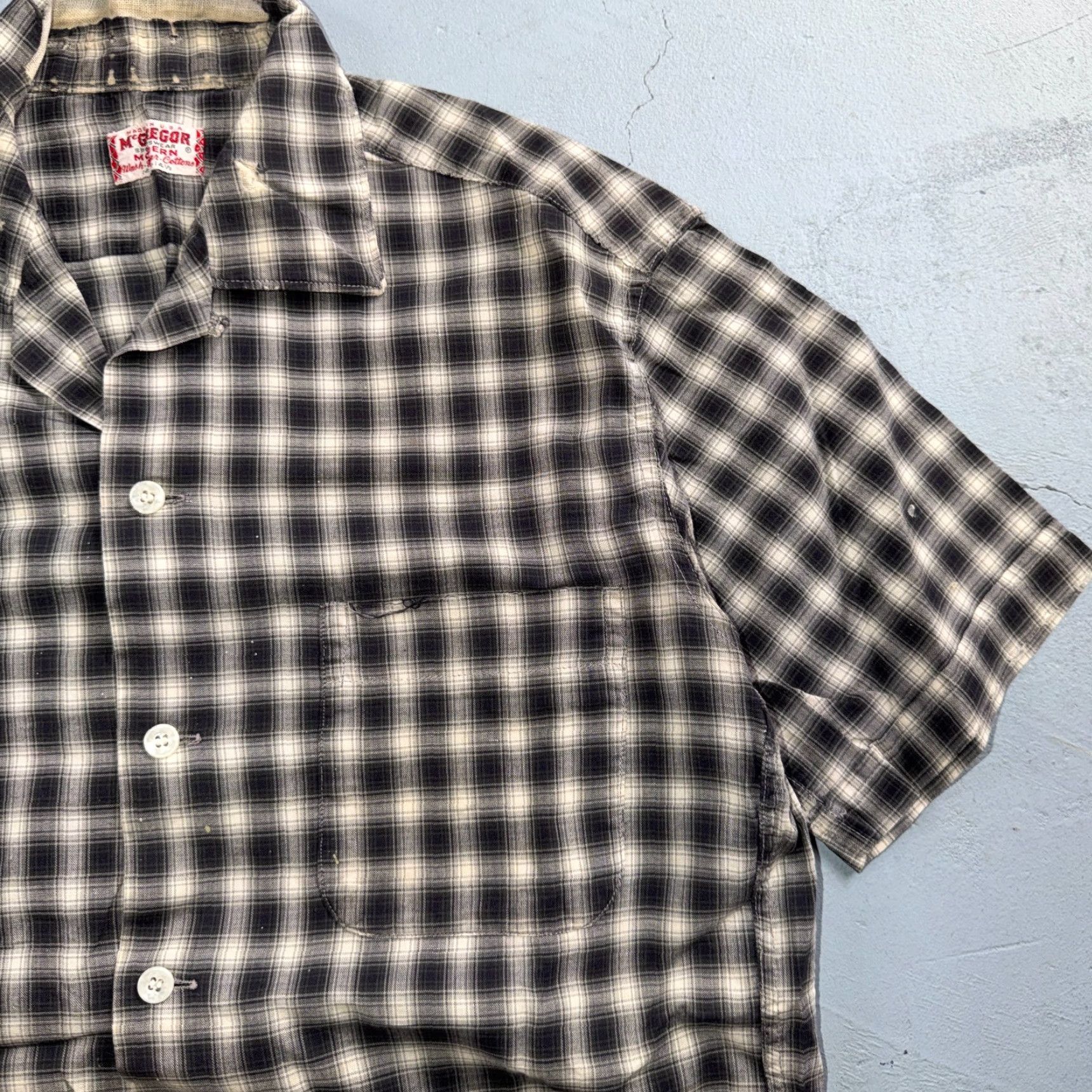 McGregor Vintage McGregor Button-Up Shirt Rockabilly Size US S / EU 44-46 / 1 - 2 Thumbnail