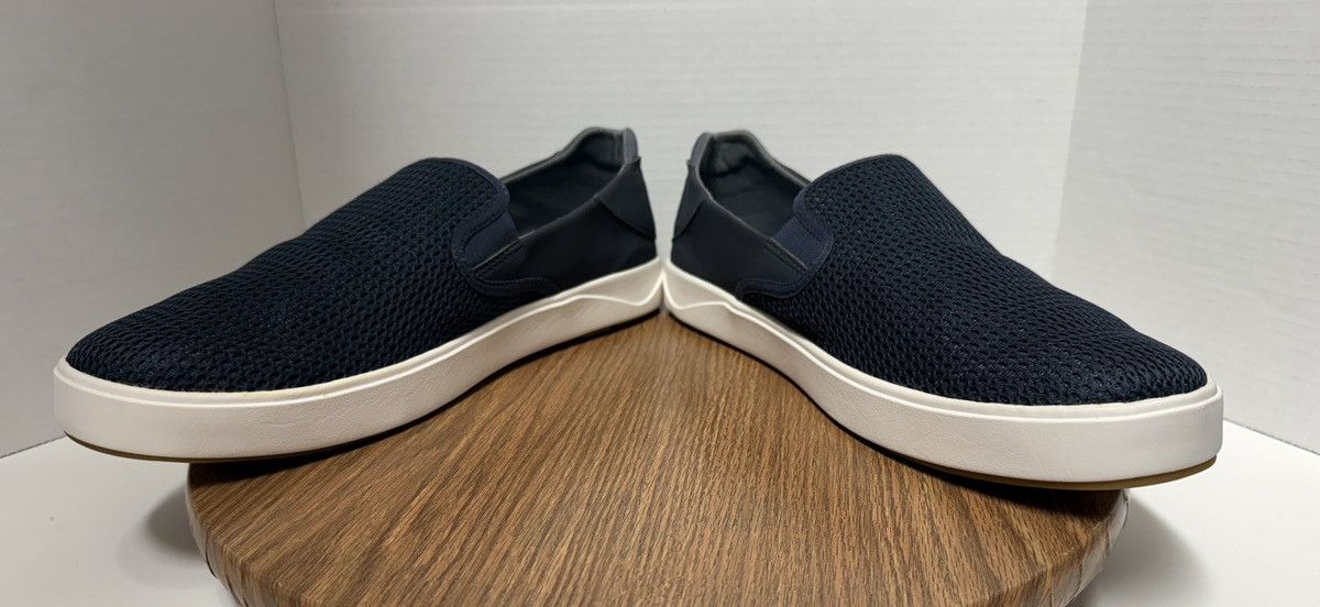 Olukai Olukai Men Navy Blue Slip On Shoes Breathable Mesh Upper Size US 15 / EU 48 - 9 Thumbnail
