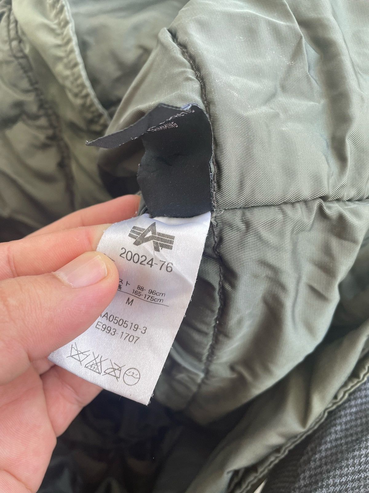 Alpha Industries ALPHA INDUSTRIES N-3B FLIGHT JACKET WELL WORN Size US M / EU 48-50 / 2 - 14 Thumbnail