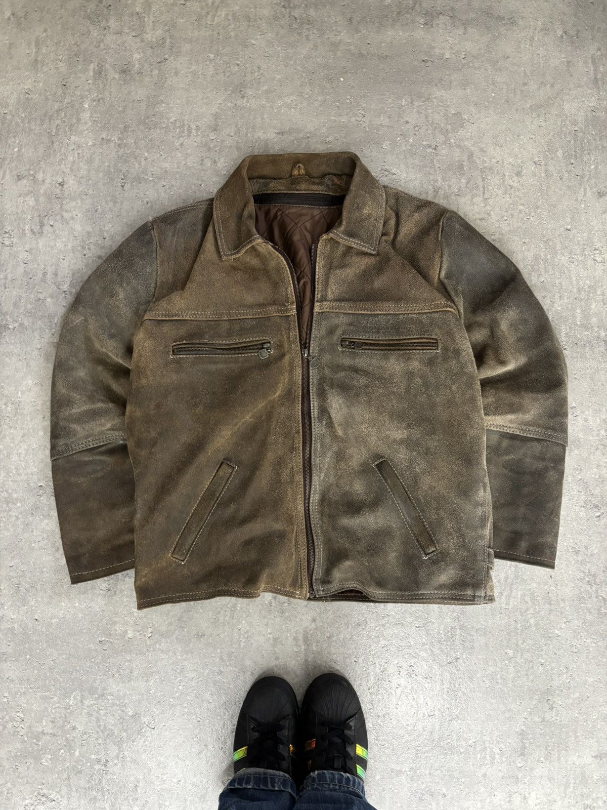 Vintage Vintage Lamb Leather Jacket Detachable Liner L Streetwear Size US L / EU 52-54 / 3 - 5 Thumbnail
