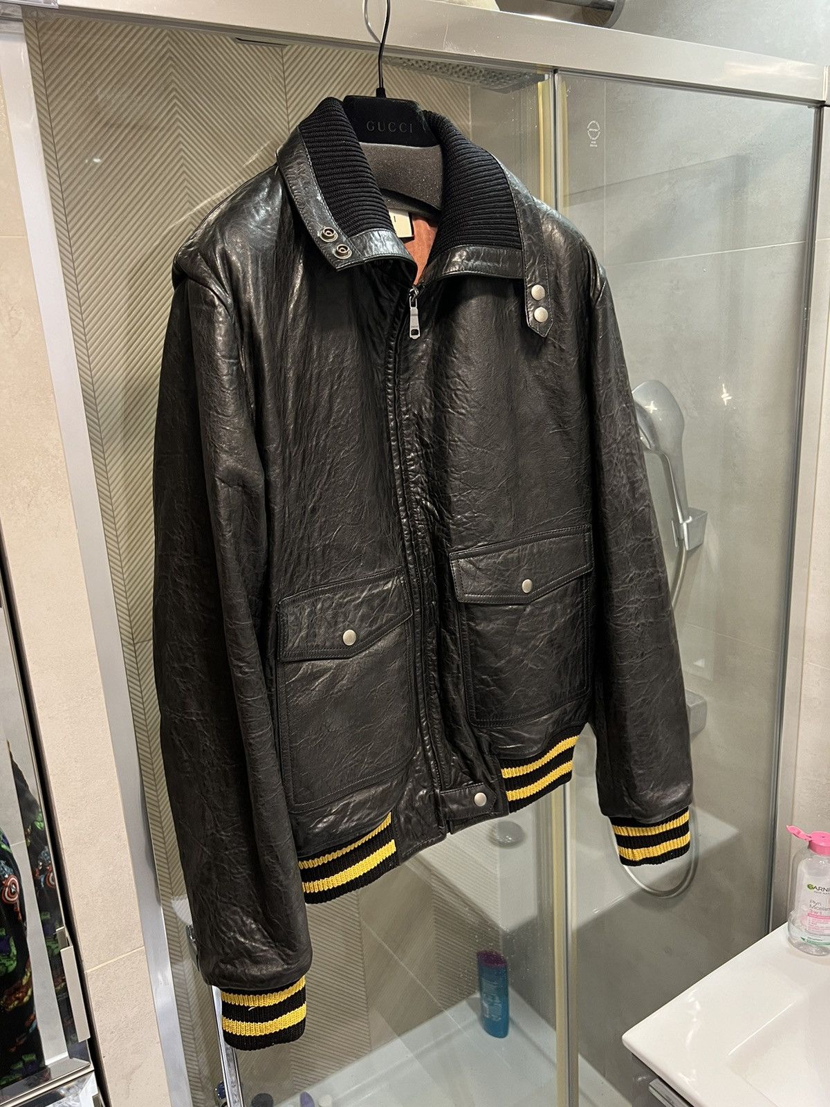 Gucci Gucci Spiritismo Leather Jacket Size US M / EU 48-50 / 2 - 3 Thumbnail