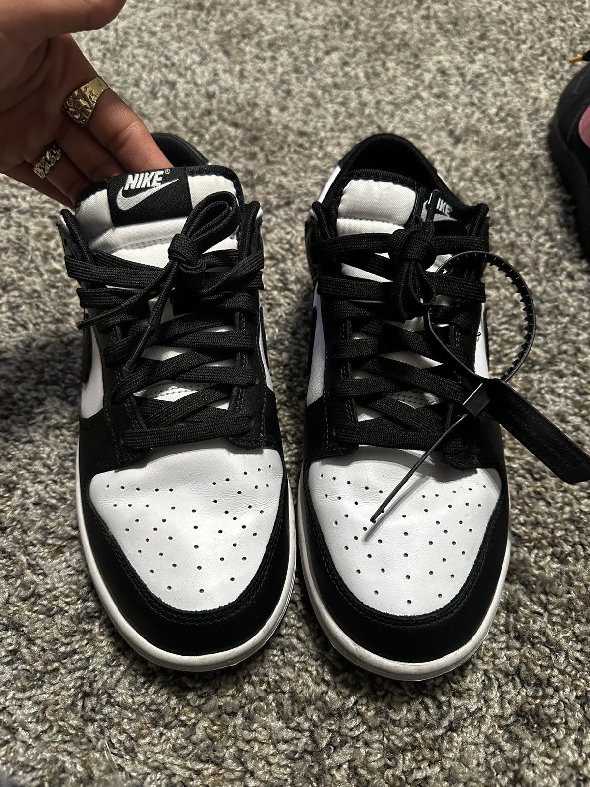 Nike dunk panda black and white Size US 10 / EU 43 - 1 Thumbnail