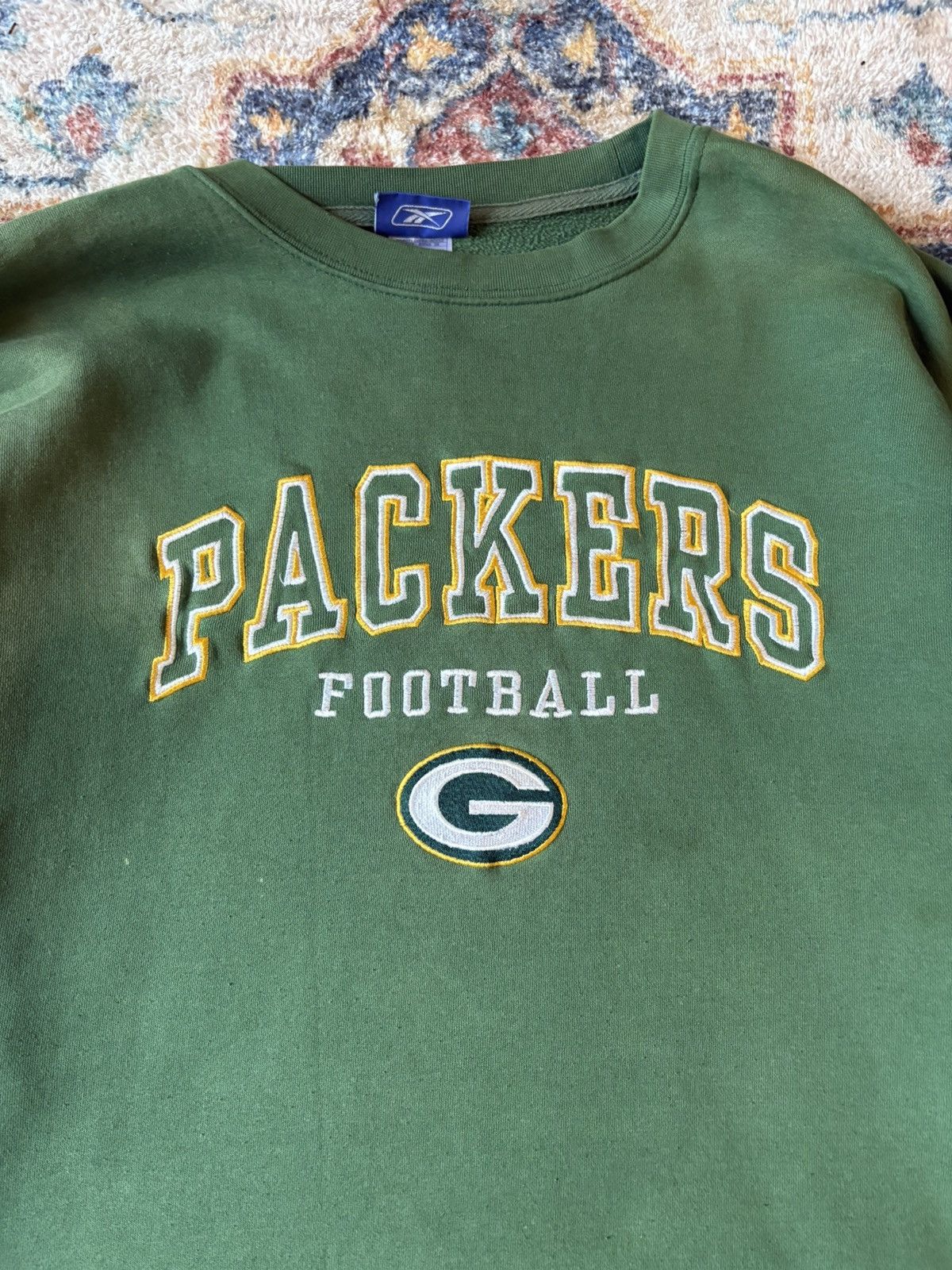 NFL Vintage NFL Green Bay Packers Spellout Crewneck Size XL Size US XL / EU 56 / 4 - 4 Thumbnail