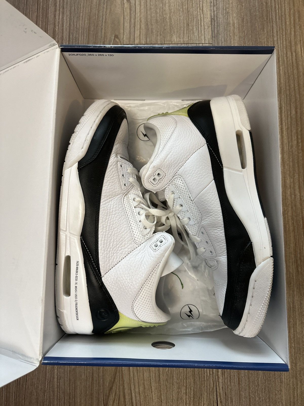 Jordan Brand Jordan 3 Retro Fragment Size US 13 / EU 46 - 1 Thumbnail