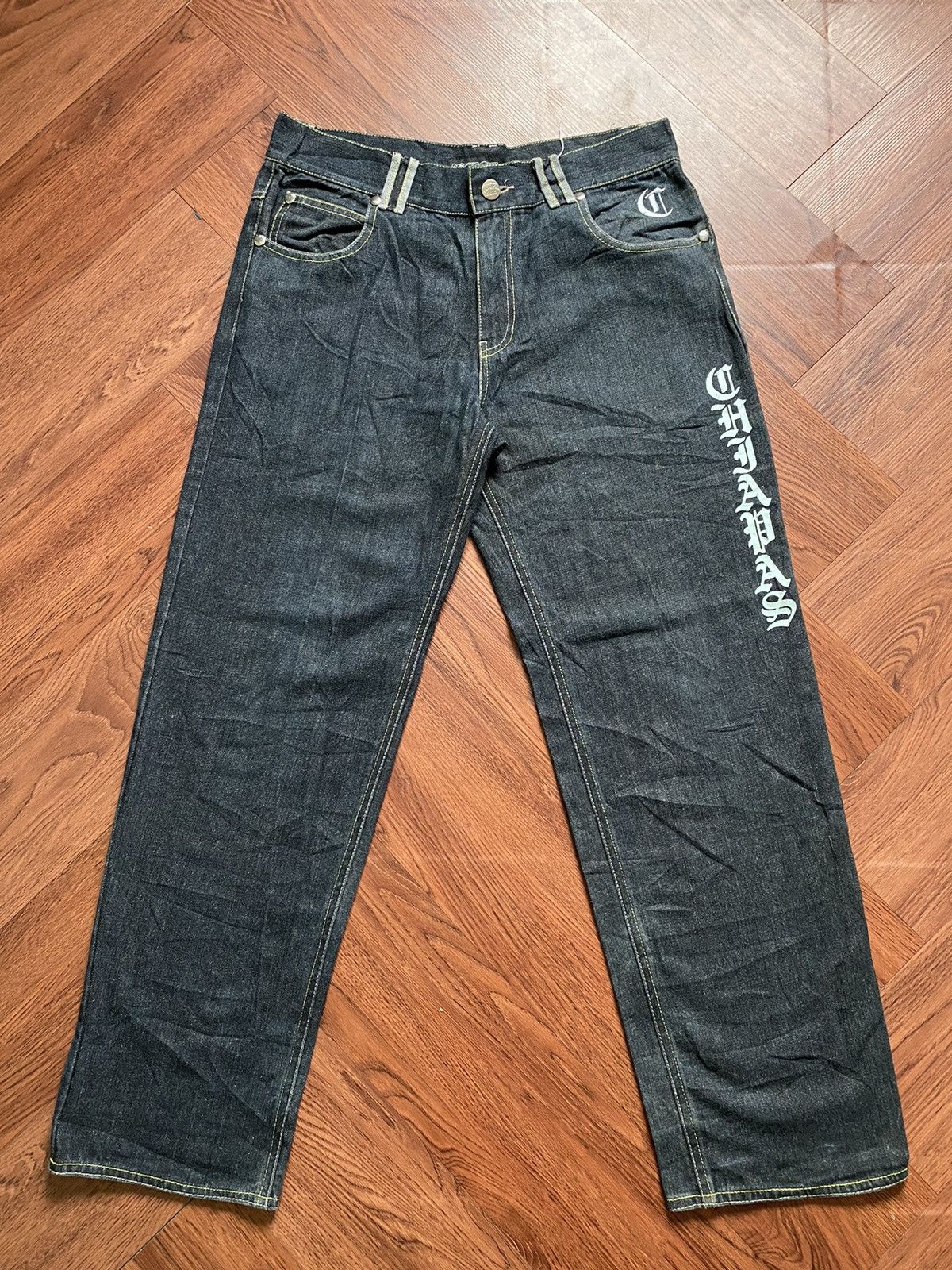 Japanese Brand Octopus Army Jeans Size US 34 / EU 50 - 2 Thumbnail