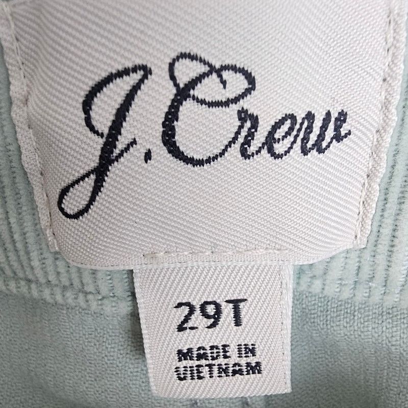J.Crew J. Crew Womens Corduroy Vintage Slim Straight Legs Pants 29T Size 29" - 5 Thumbnail