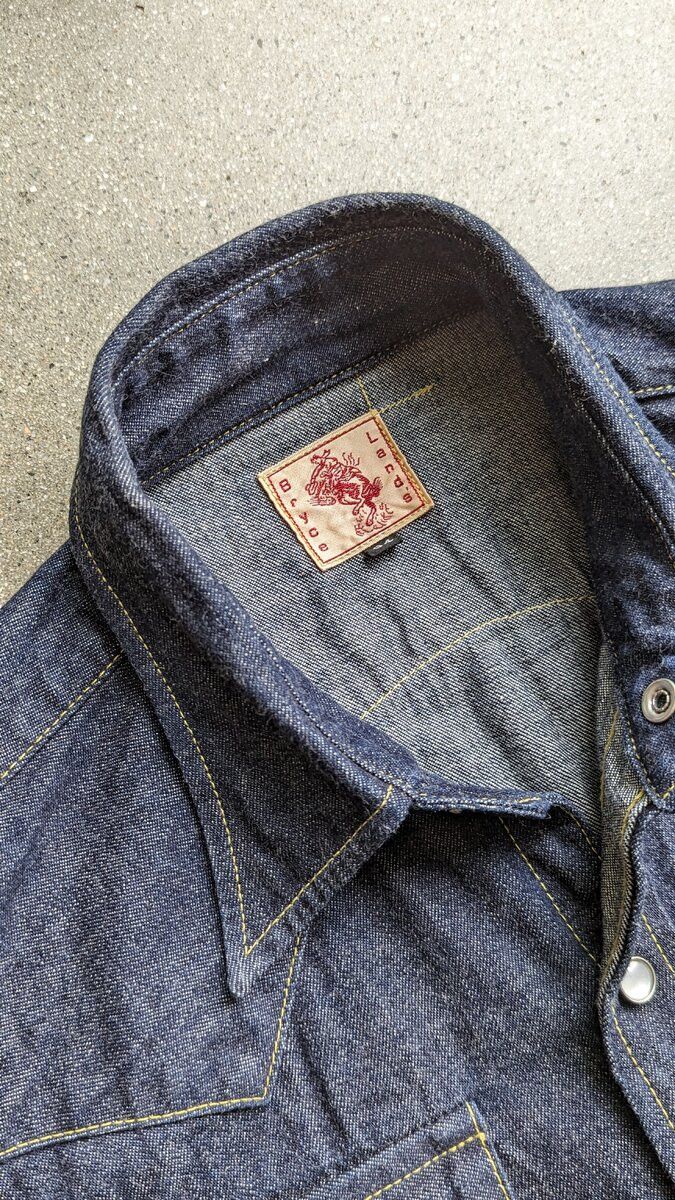 Sawtooth Westerner Denim Shirt 10oz Japanese Denim OW