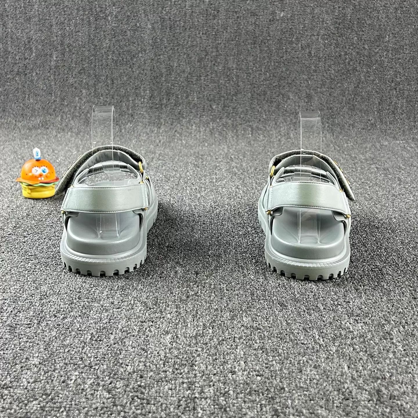 Dior Dior Logo Velcro Sandals Gray FR 36 Size US 5.5 / IT 35.5 - 5 Thumbnail