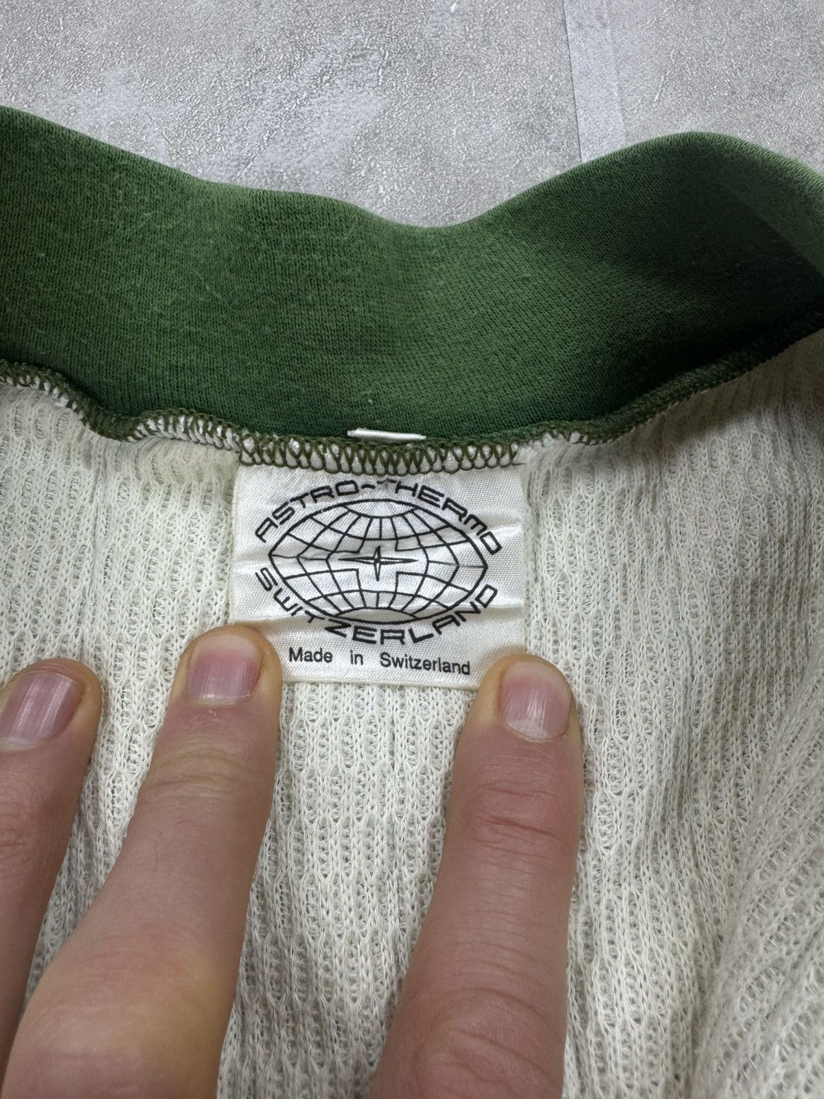 Other Astro-Thermo Switzerland Vintage Army Half zip pullover Size US L / EU 52-54 / 3 - 5 Thumbnail