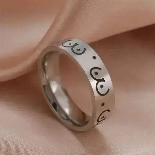 Other Size Us9 Big Frog Eyes Ring Size ONE SIZE - 7 Thumbnail