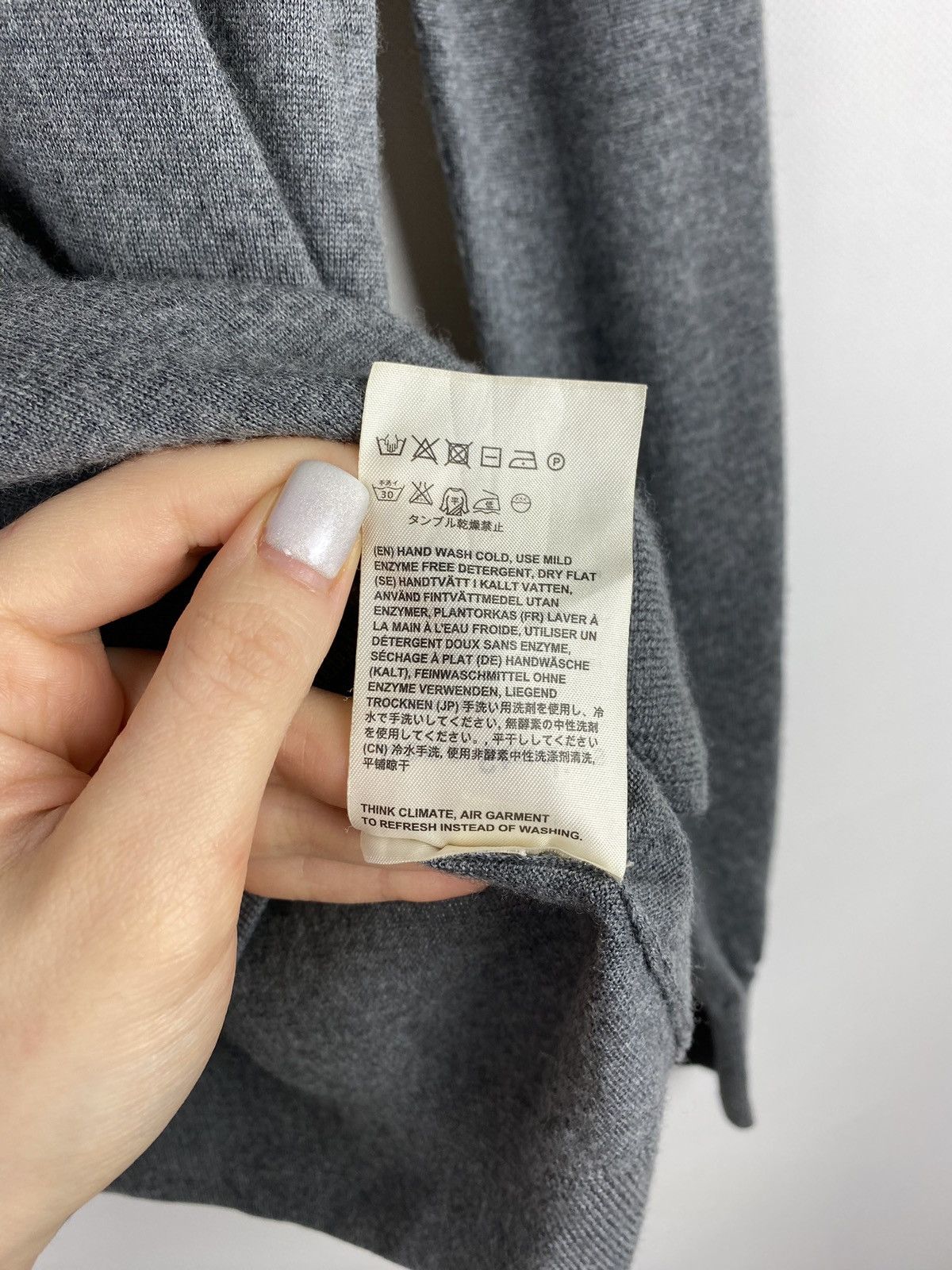 Acne Studios Acne Studios Clissold O men’s merino wool sweater pullover Size US S / EU 44-46 / 1 - 10 Thumbnail