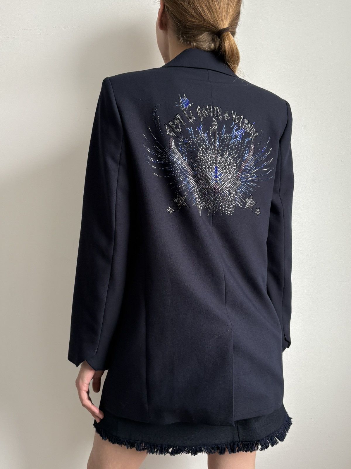 Zadig & Voltaire Zadig & Voltaire Viva Bis Guitar Jacket Rhinestone Blazer Size M / US 6-8 / IT 42-44 - 5 Thumbnail