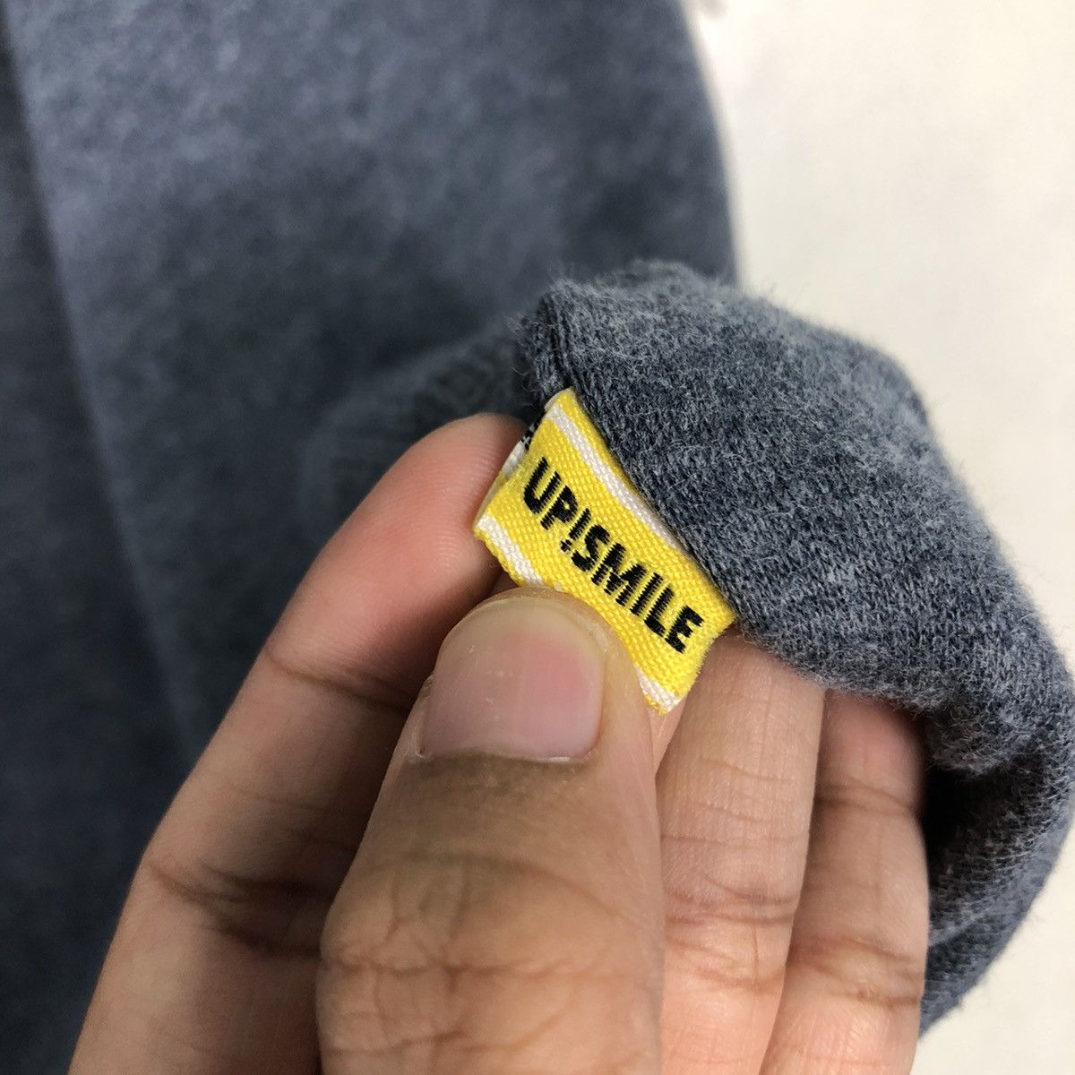 Japanese Brand Cute Smiley Face Graphic Sweatshirt Up Smile Kapital Size US L / EU 52-54 / 3 - 15 Thumbnail