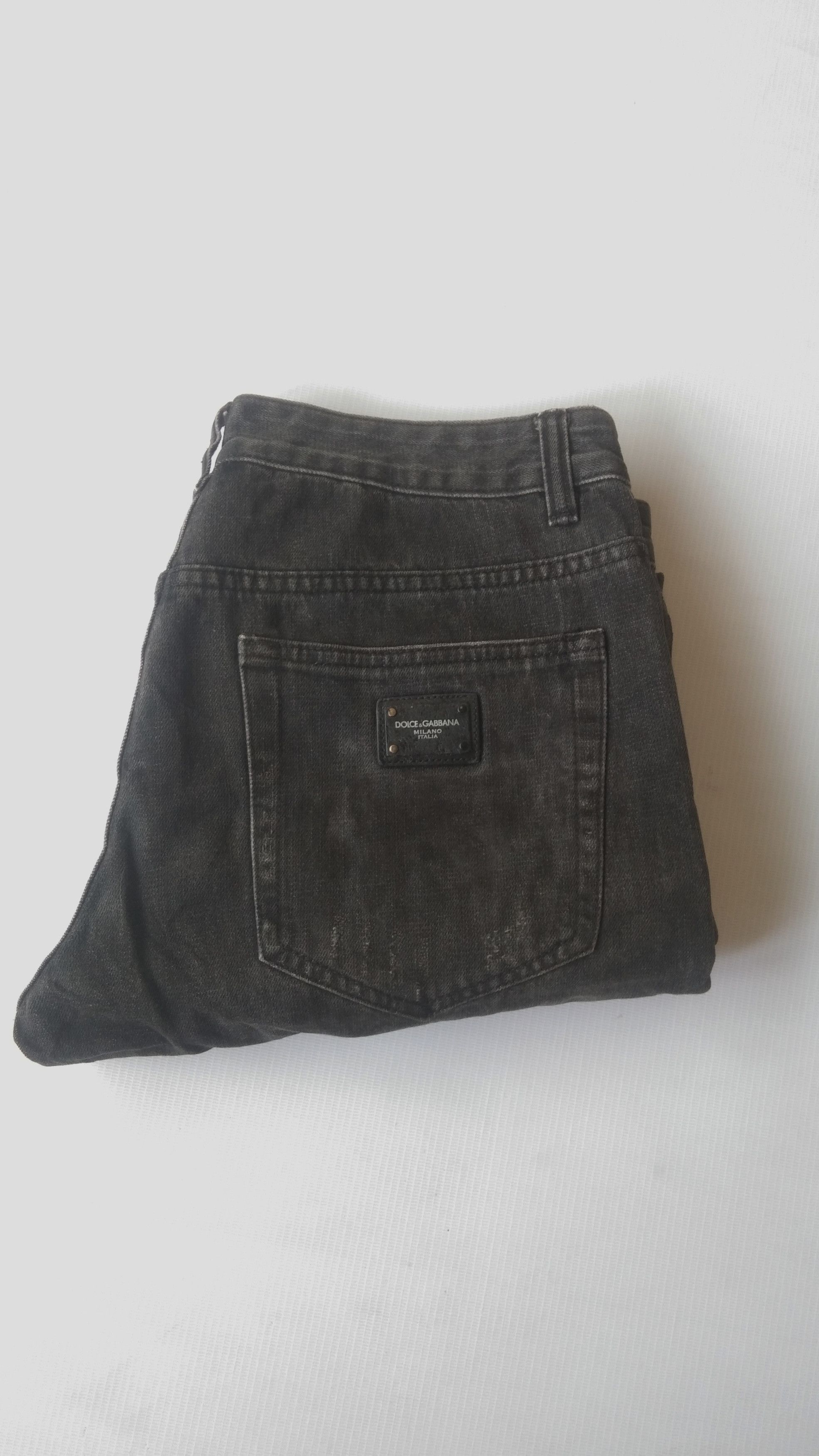 Dolce & Gabbana D&G black denim jeans Size US 32 / EU 48 - 10 Thumbnail