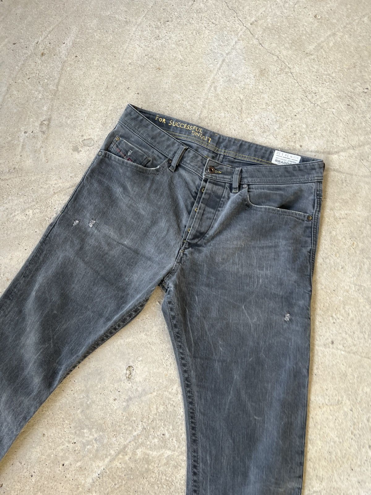Diesel Diesel Braddom Stretch Jeans Size US 34 / EU 50 - 2 Thumbnail