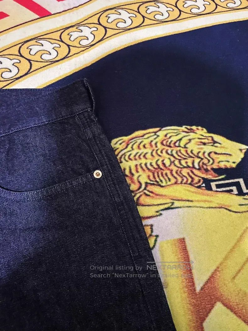 Versace Versace Hardware cowhide jeans Size US 34 / EU 50 - 4 Thumbnail