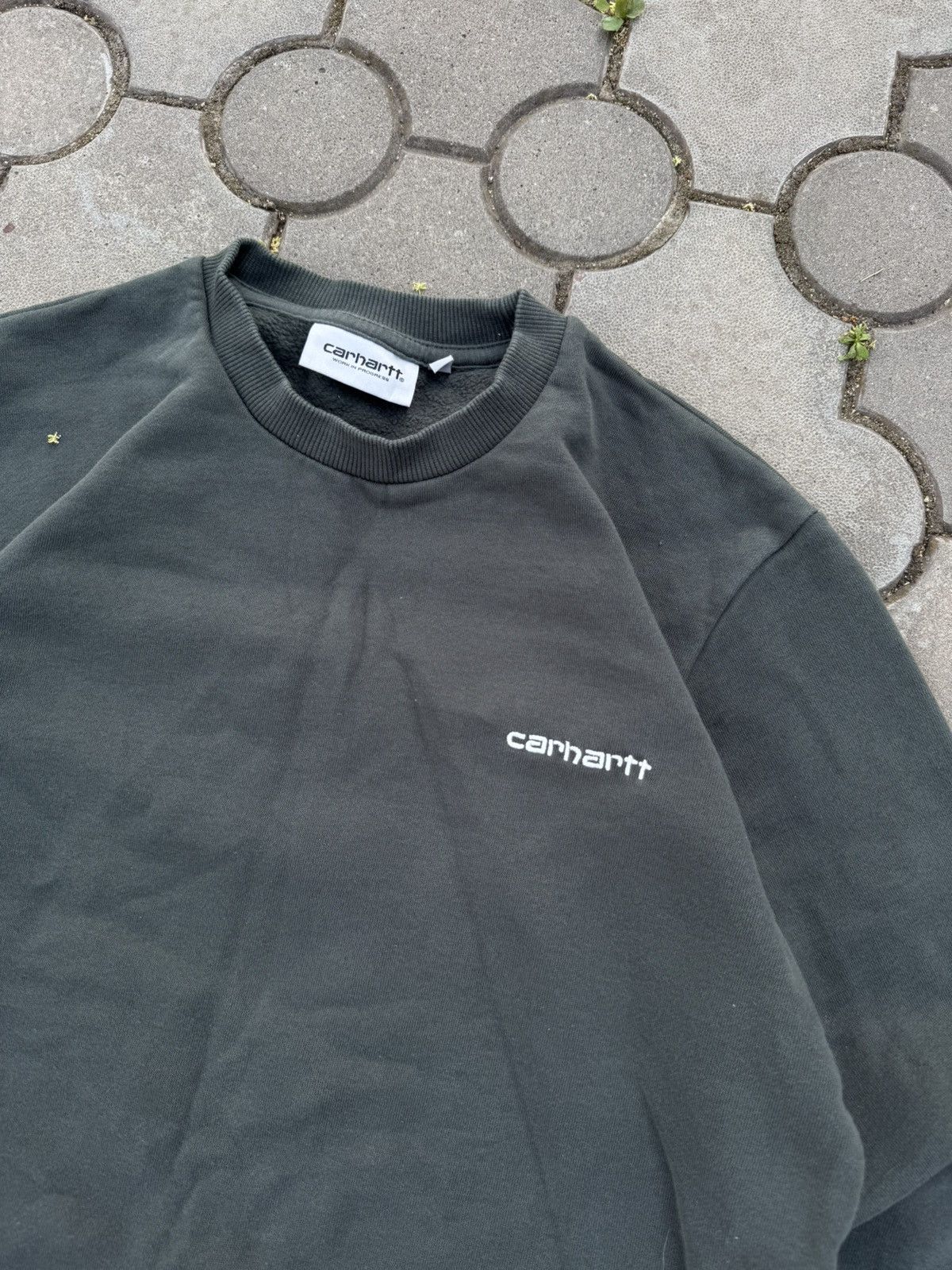 Carhartt Wip Carhartt Wip Script Logo Sweatshirt Size US S / EU 44-46 / 1 - 2 Thumbnail