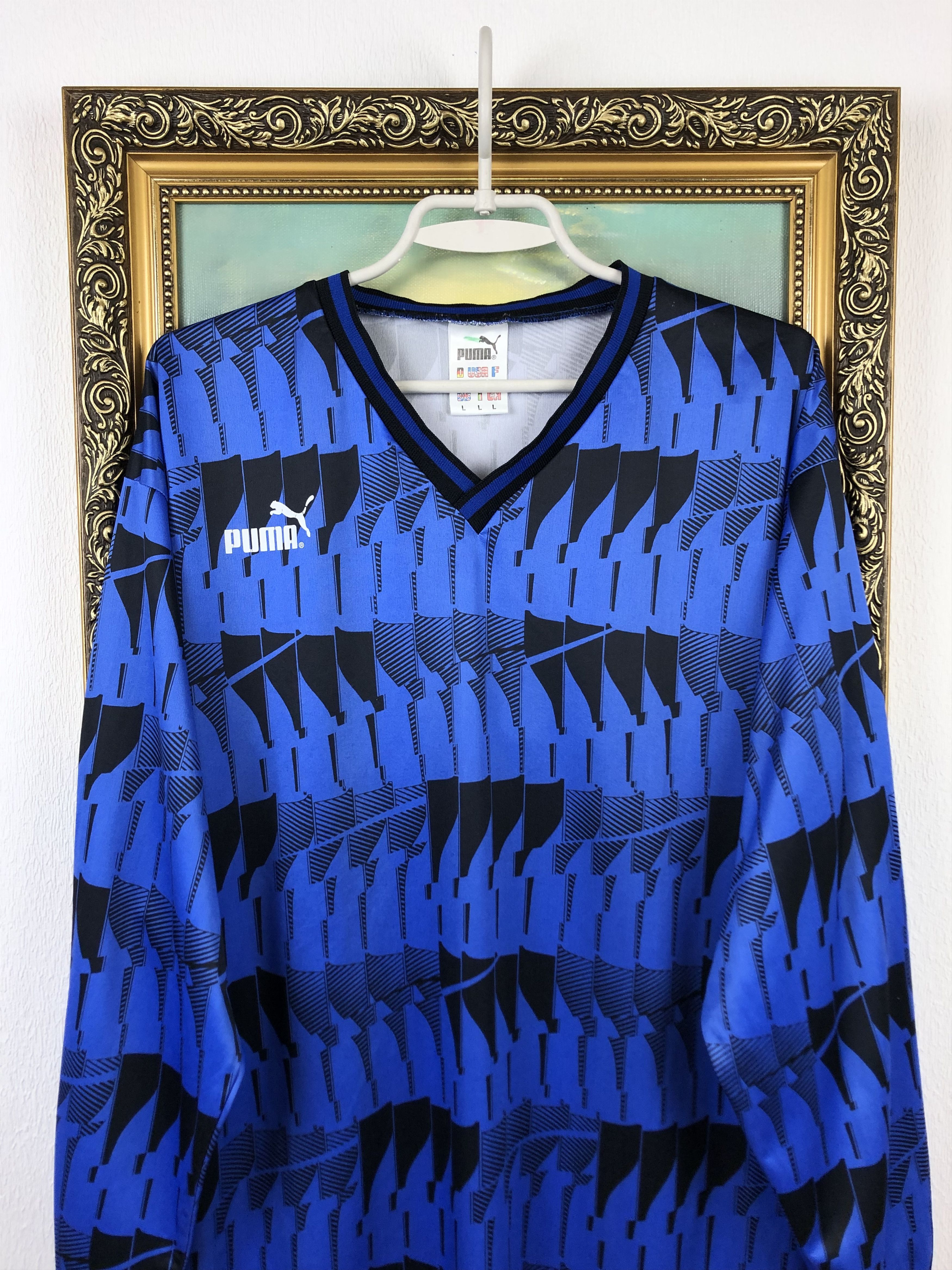 Puma Vintage West Germany Template Football Shirt Long Sleeve Size US L / EU 52-54 / 3 - 2 Thumbnail