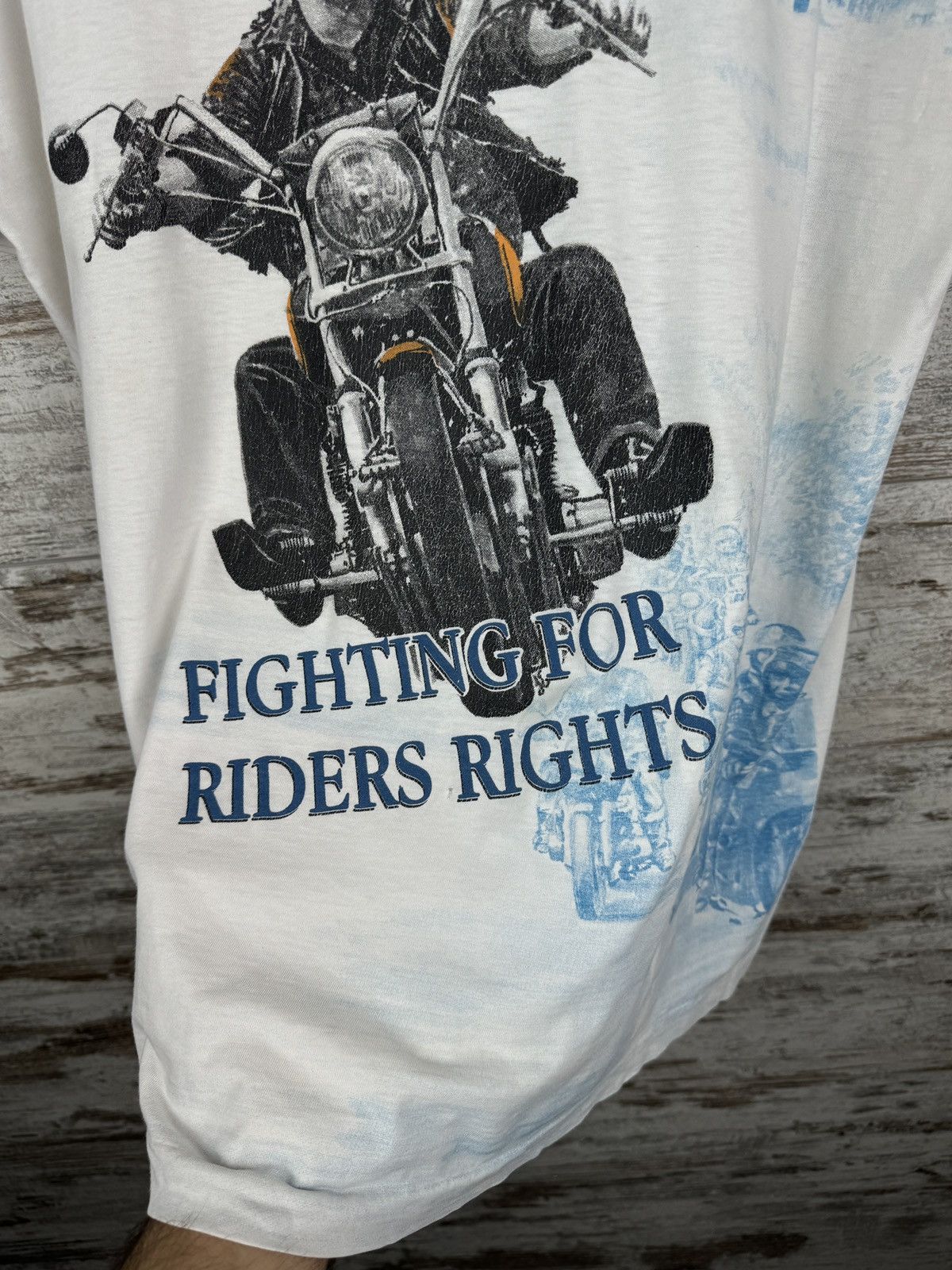 Harley Davidson × Vintage Mens Vintage 90s Harley Davidson style T-shirt tee rare Size US XL / EU 56 / 4 - 12 Thumbnail