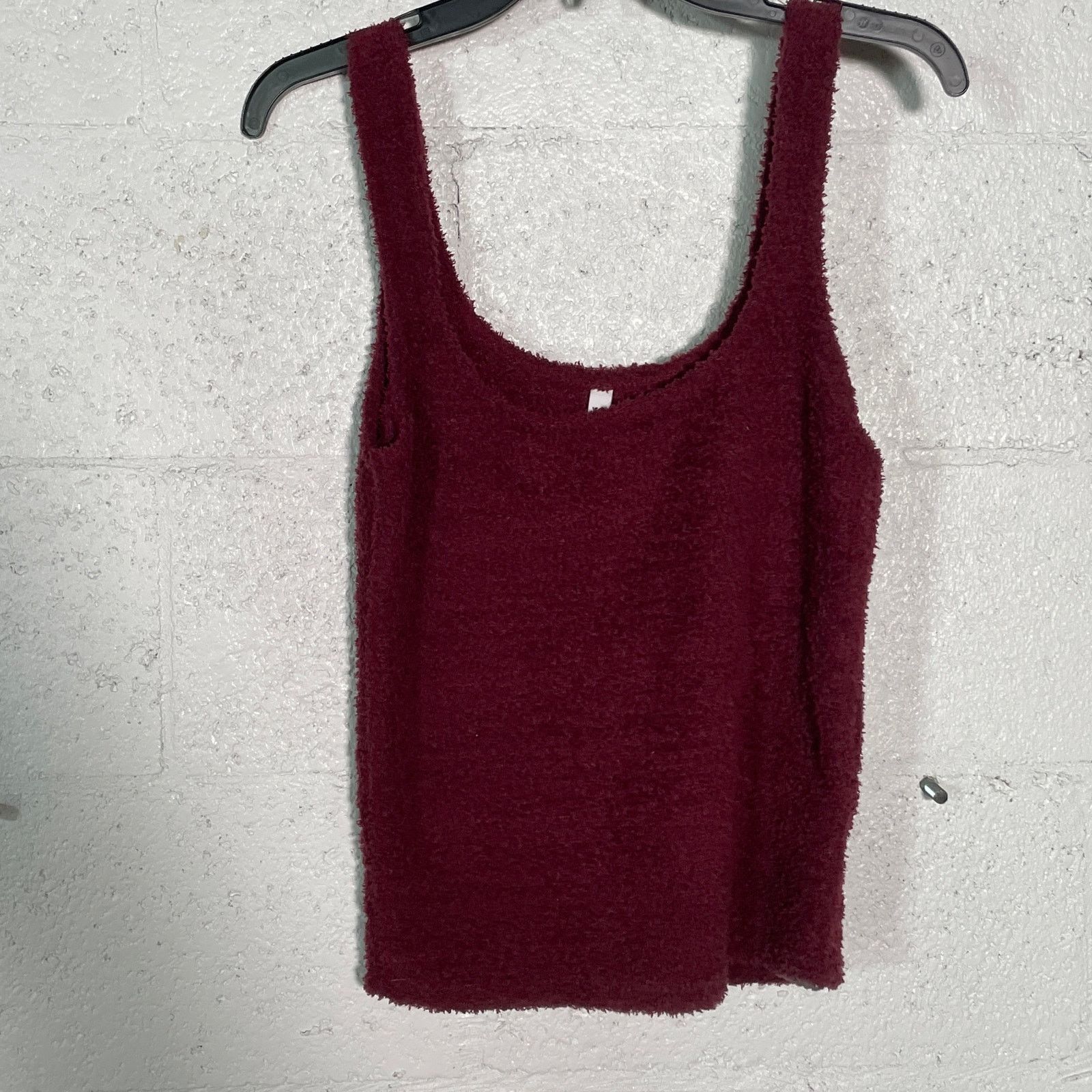 Steve Madden Steve Madden Scoop-Neck Chenille Sleep Tank Top wine medium Size M / US 6-8 / IT 42-44 - 5 Thumbnail