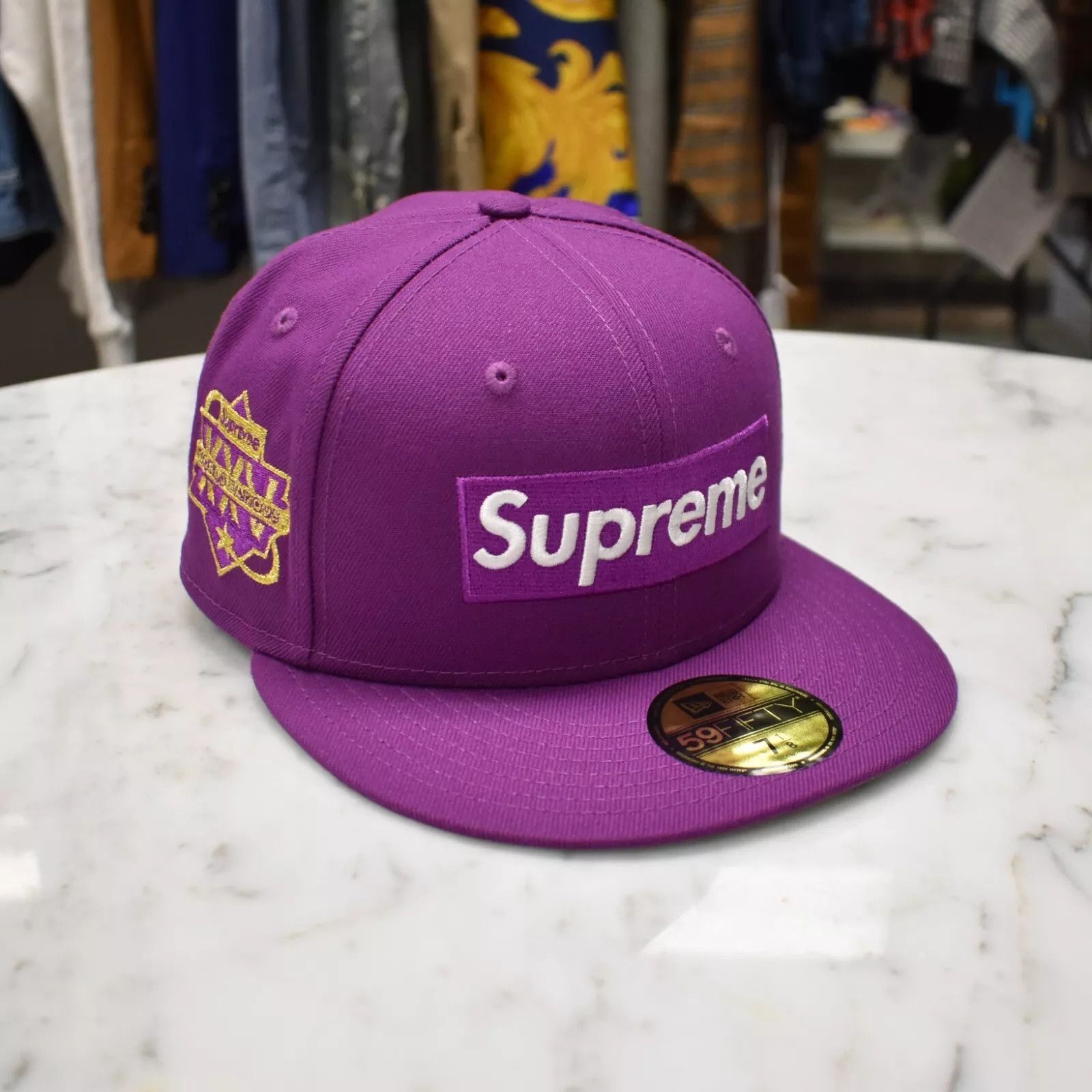 New Era Supreme Box Logo Hat | Grailed