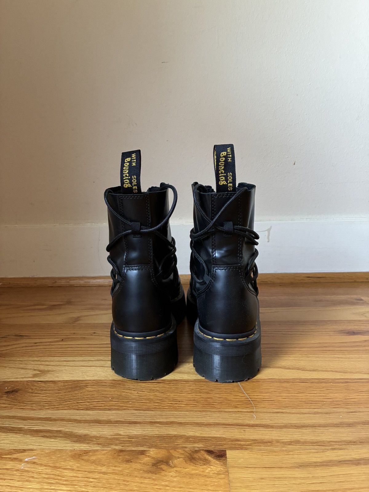 Dr. Martens Dr. Martens Jarrick Ii Laced Leather Platform Boots Size US 10 / EU 43 - 7 Thumbnail