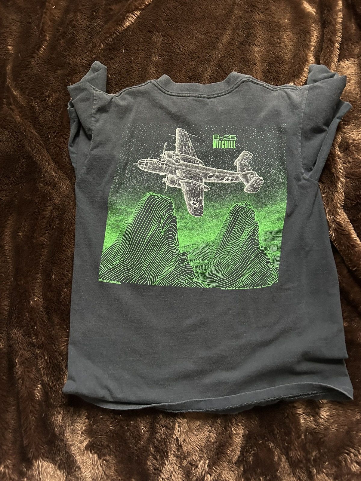 Vintage B-25 Mitchell Tee Size US XL / EU 56 / 4 - 2 Thumbnail