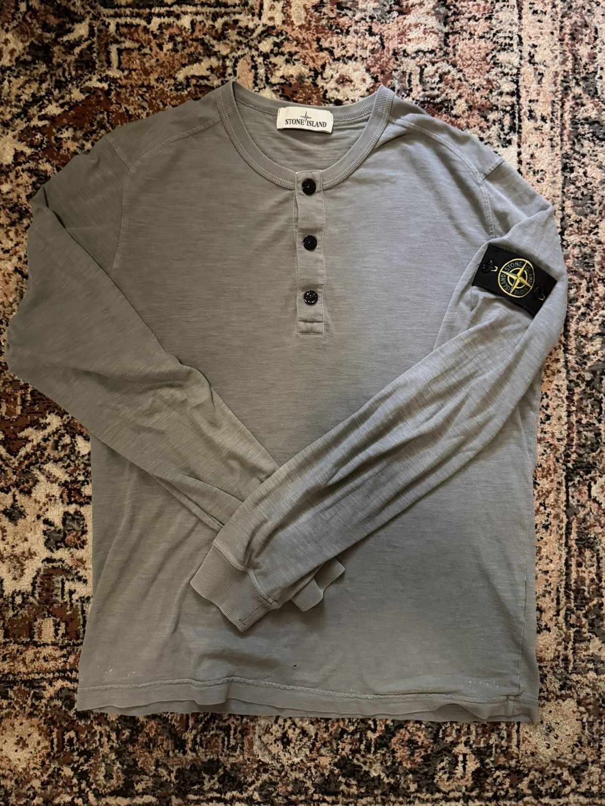 Stone Island Long-Sleeve Henley