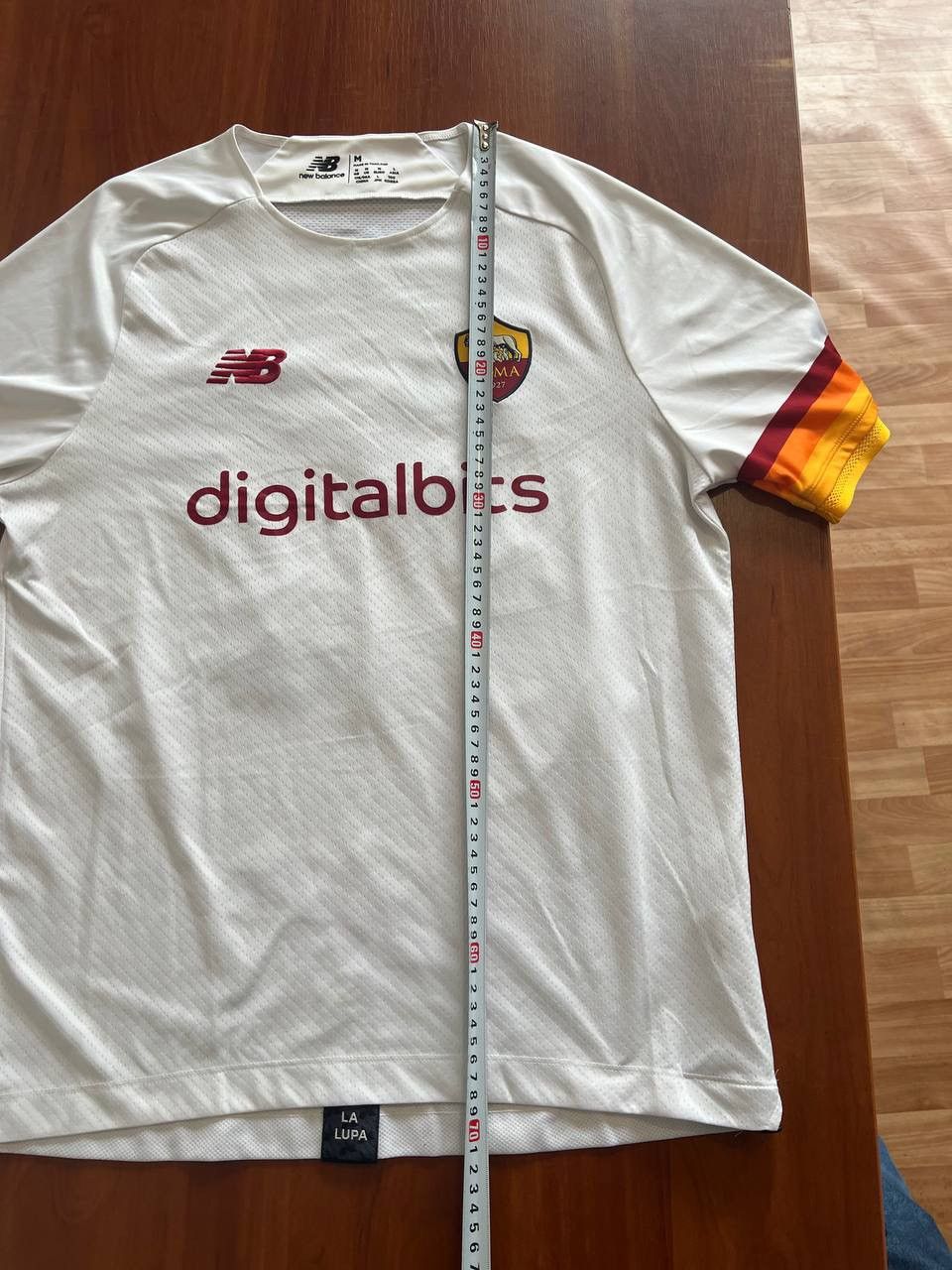 New Balance 2021/22 AS ROMA #22 ZANIOLO AWAY SOCCER JERSEY SHIRT SZ M Size US M / EU 48-50 / 2 - 15 Thumbnail
