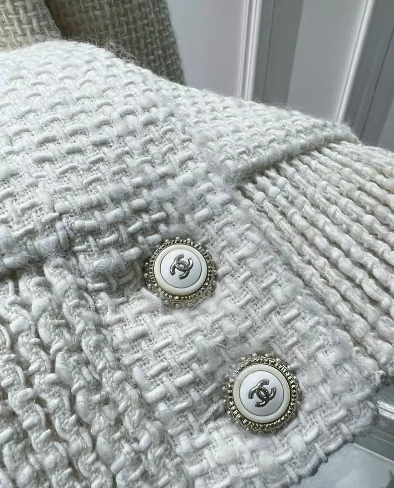 Chanel Chanel 2019 Autumn and Winter Preview Series Beige Woven C Size XXS / US 00 / IT 34 - 4 Thumbnail