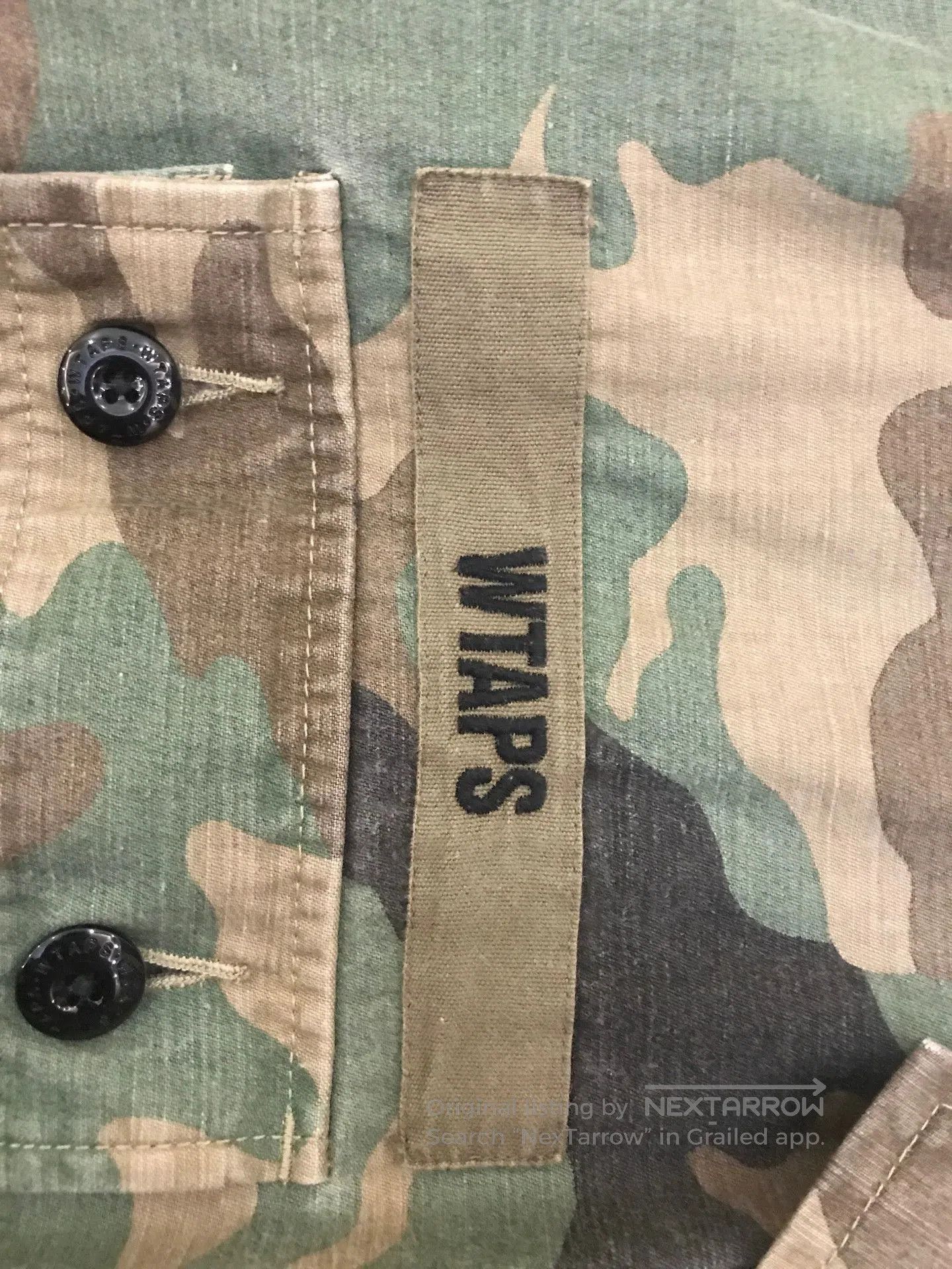 Wtaps WTAPS Camo Four-Pocket Jacket 17AW. Size US L / EU 52-54 / 3 - 4 Thumbnail
