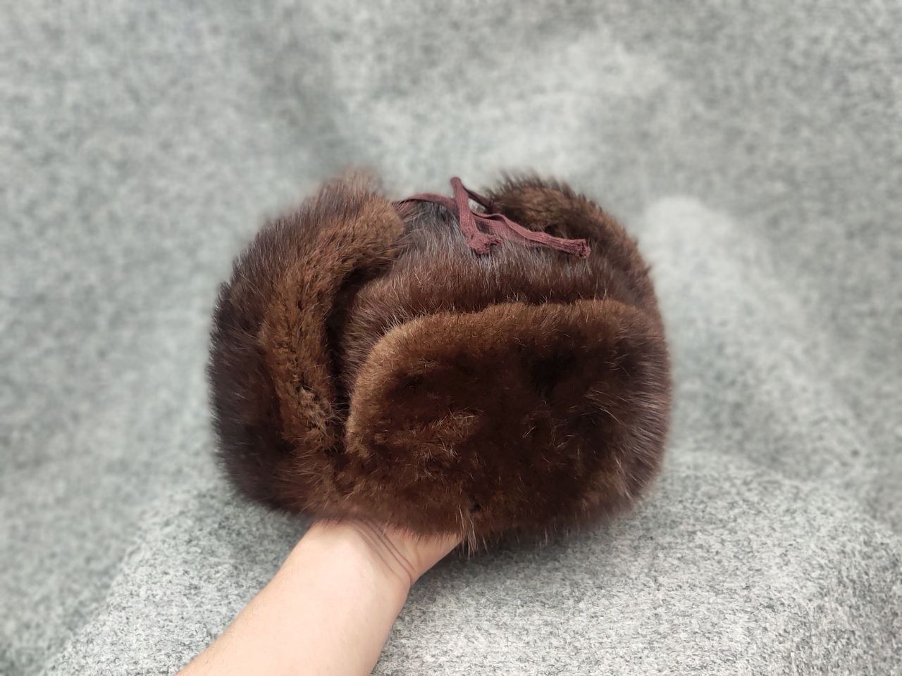 If Six Was Nine Vtg Crazy Y2K Avant Garde If Six Was Nine Style Fur Hat Size ONE SIZE - 10 Thumbnail
