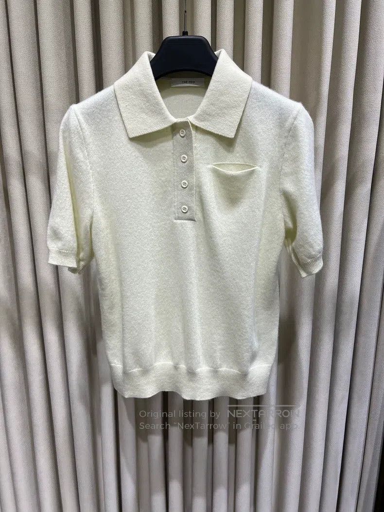 The Row The row Ladies knitted Polo shirt Size M / US 6-8 / IT 42-44 - 1 Thumbnail