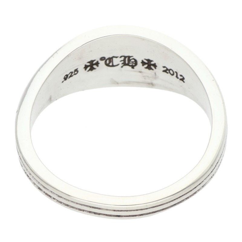 Chrome Hearts Chrome Hearts CH Crest Mini Silver Ring Size ONE SIZE - 2 Thumbnail