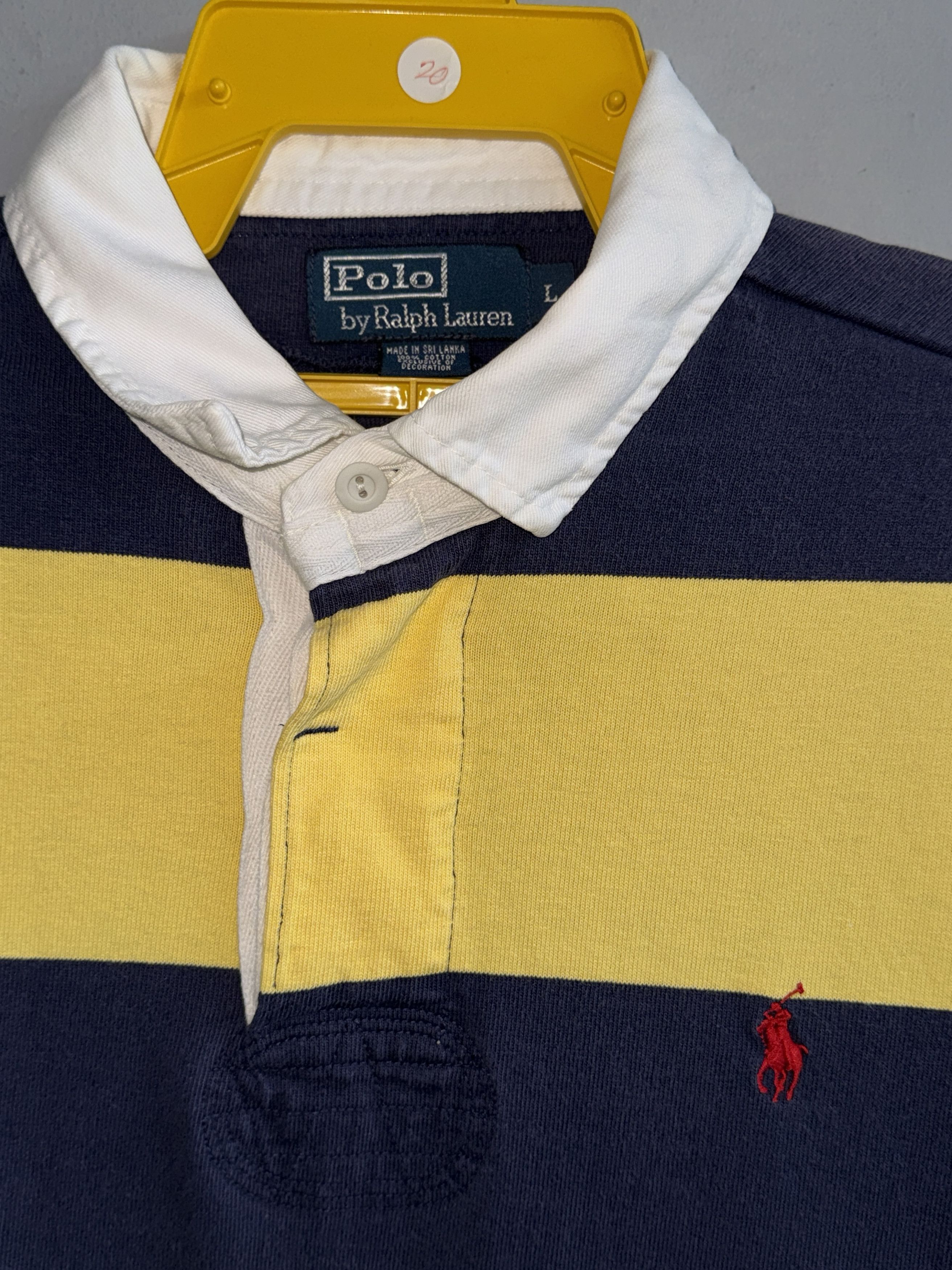 Polo Ralph Lauren Polo Ralph Lauren Stripe Long Sleeve Shirt Size US L / EU 52-54 / 3 - 3 Thumbnail