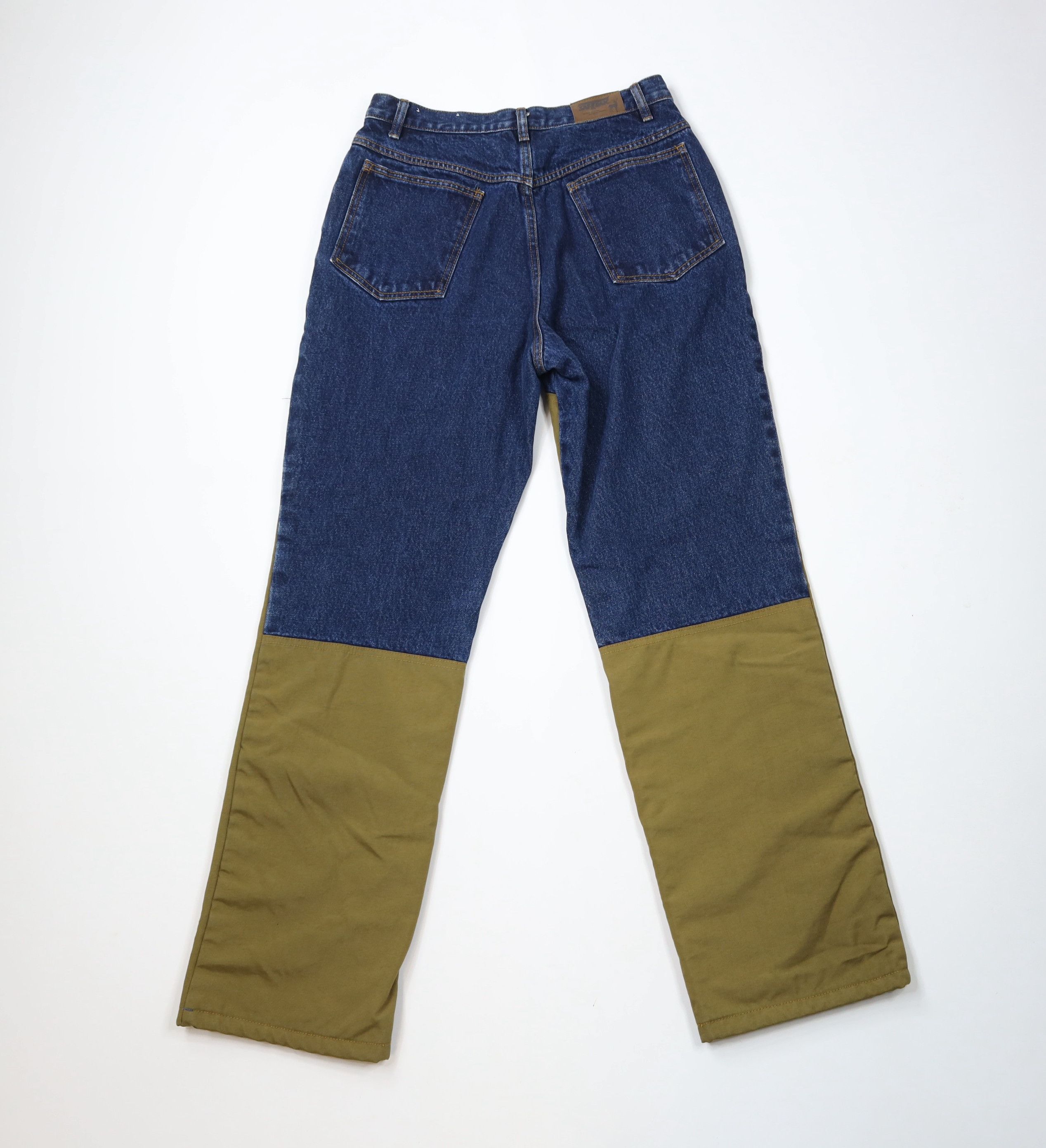 Vintage Vintage 90s Streetwear Flannel Lined Field Brush Denim Jeans Size US 30 / EU 46 - 10 Thumbnail
