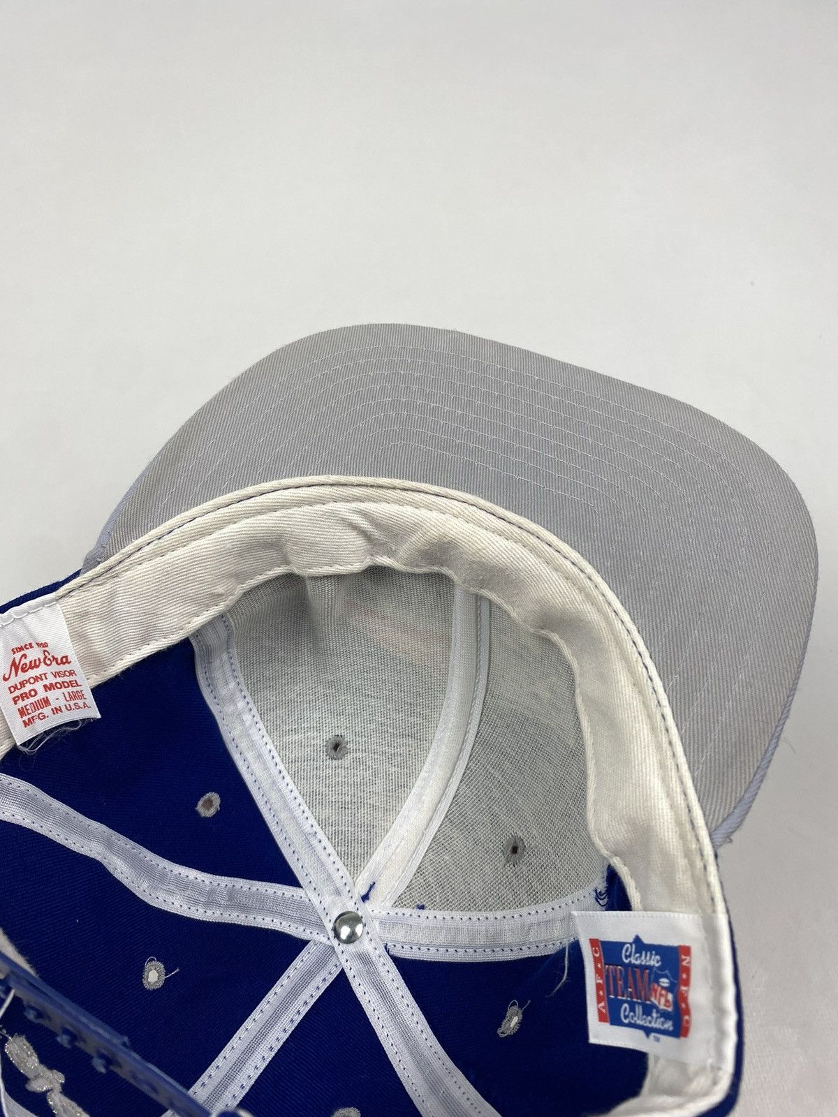 NFL 90s New Era Pro Model New England Patriots Cap Hat USA Size ONE SIZE - 10 Thumbnail