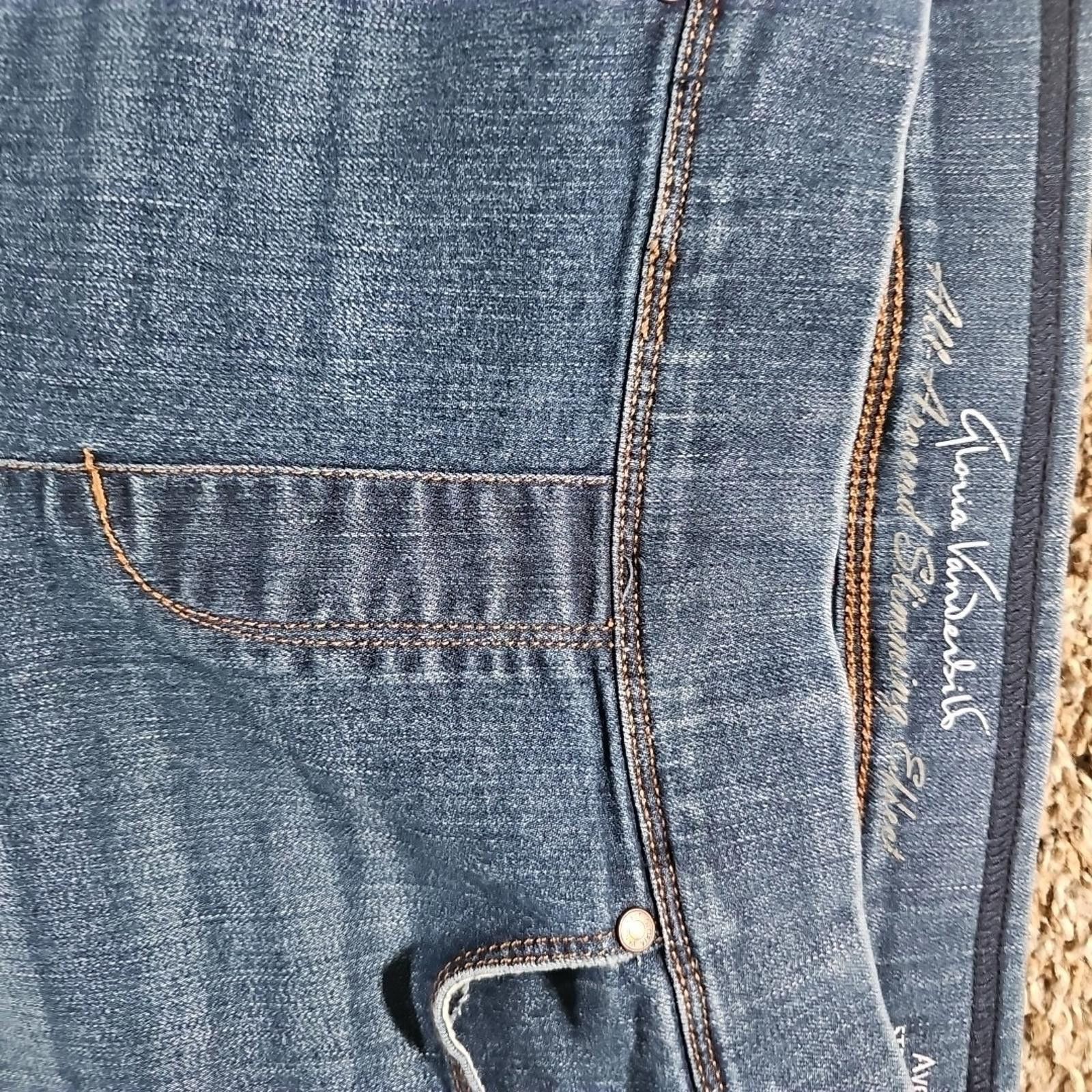 Other Gloria Vanderbilt Avery Straight Leg Sz 8 Size 30" / US 8 / IT 44 - 2 Thumbnail
