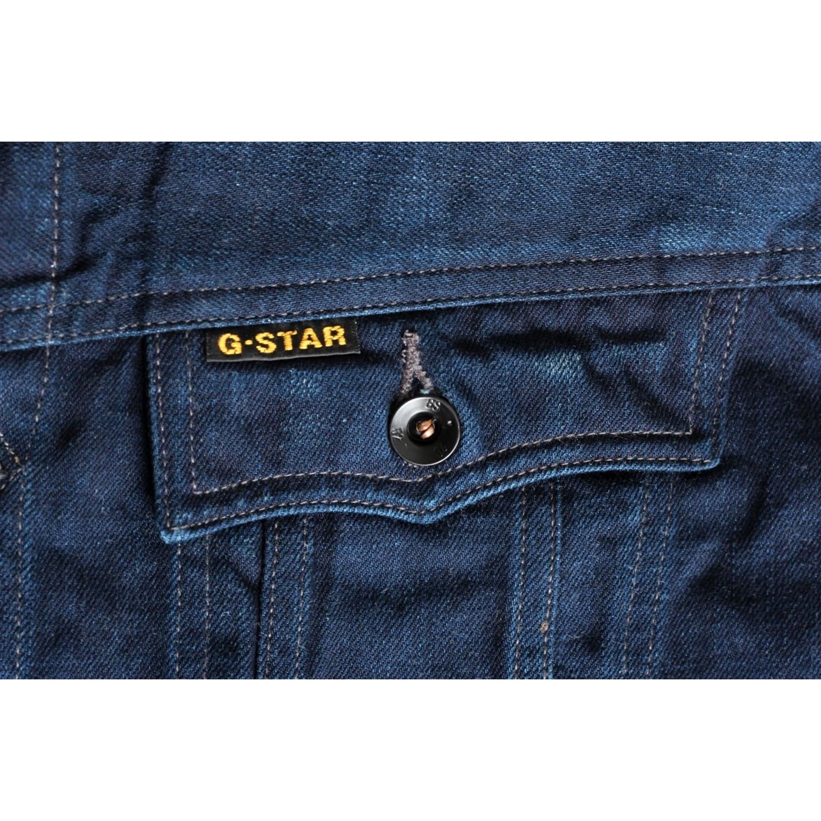 G-Star G-St ar Slim Tailor Denim Jacket Men 2XL MJ5843 Blue Denim Jacket Mens 2XL Slim Tailor Casual Jacket Blue Size US XXL / EU 58 / 5 - 4 Thumbnail