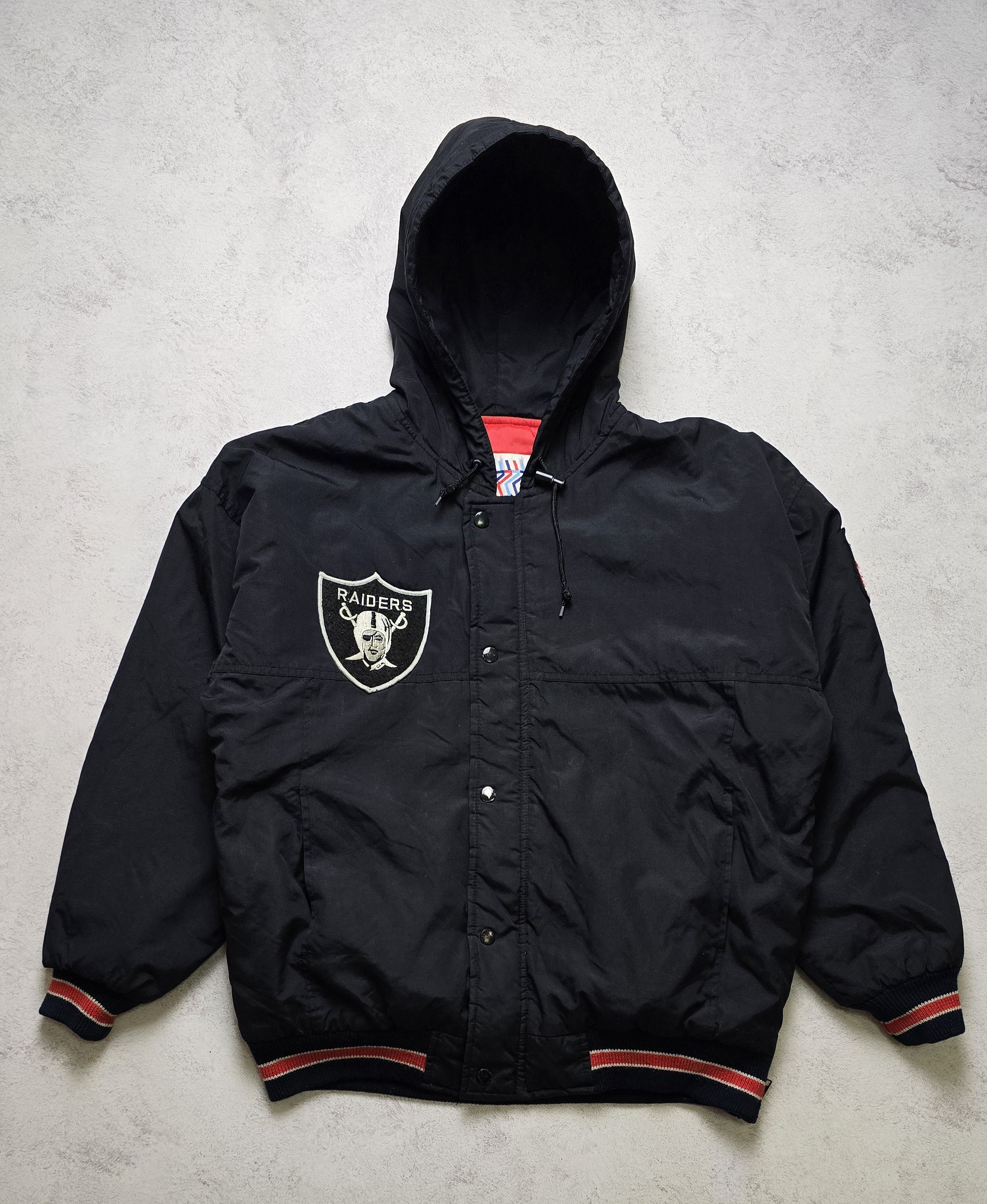 Big Star LA Raiders Satin Jacket Vintage 90s Bootleg Hip Hop Rare Size US S / EU 44-46 / 1 - 2 Thumbnail