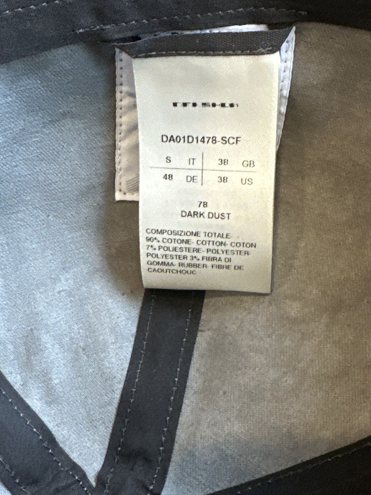 Rick Owens Drkshdw Rick Owens DRKSHDW Black Hollywood Cap Sz Small Size 30 - 9 Thumbnail