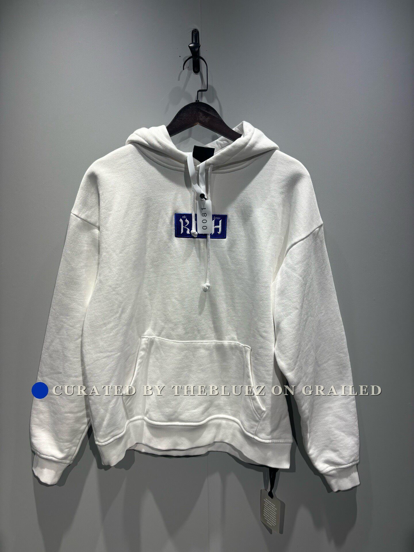 Kith Kith Classic Box Logo Hoodie (Peach) | Grailed