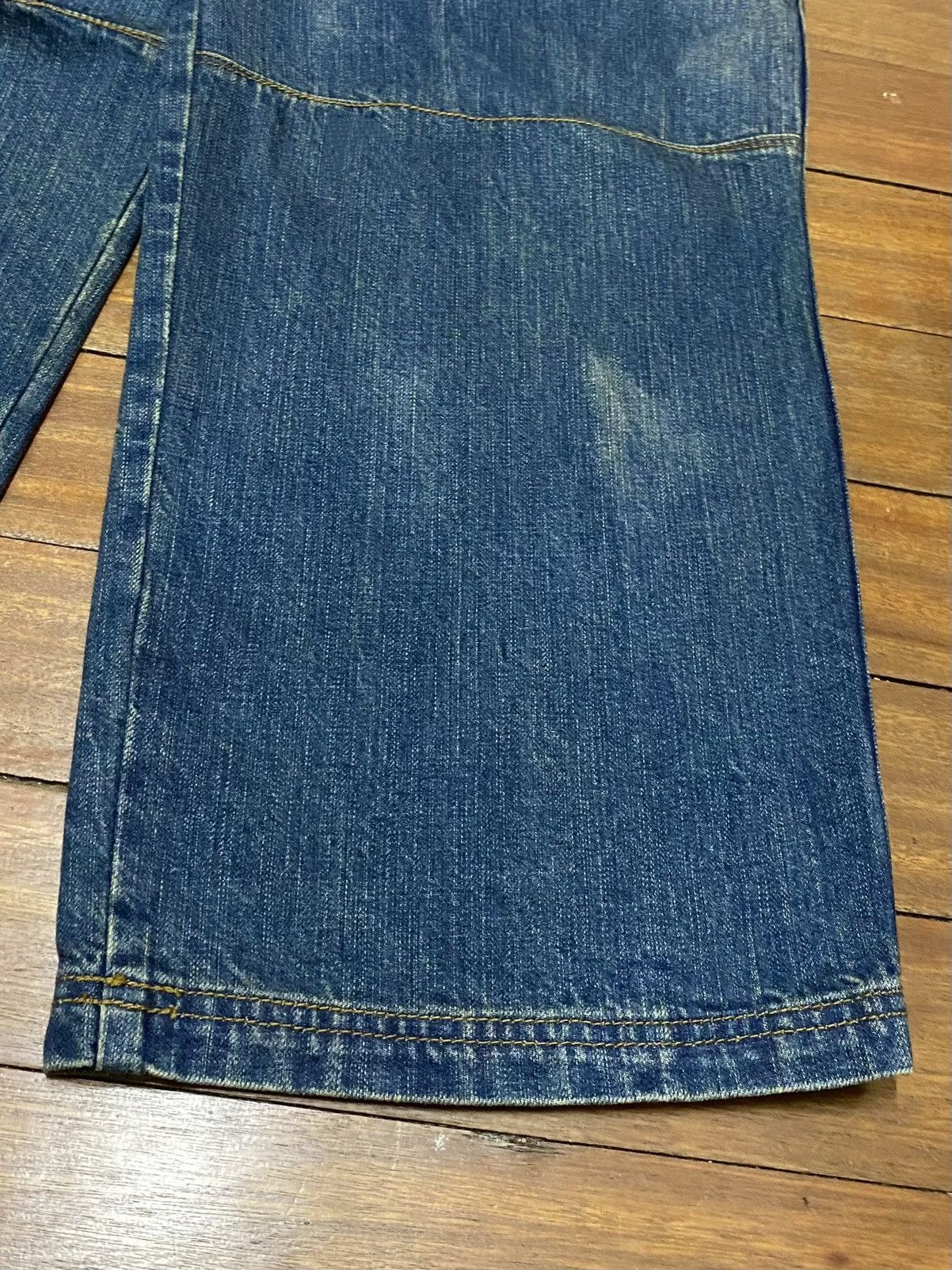 Other Very Rare Design Vintage Brand Piko Skater Baggy Jeans 1990s Size US 33 - 6 Thumbnail