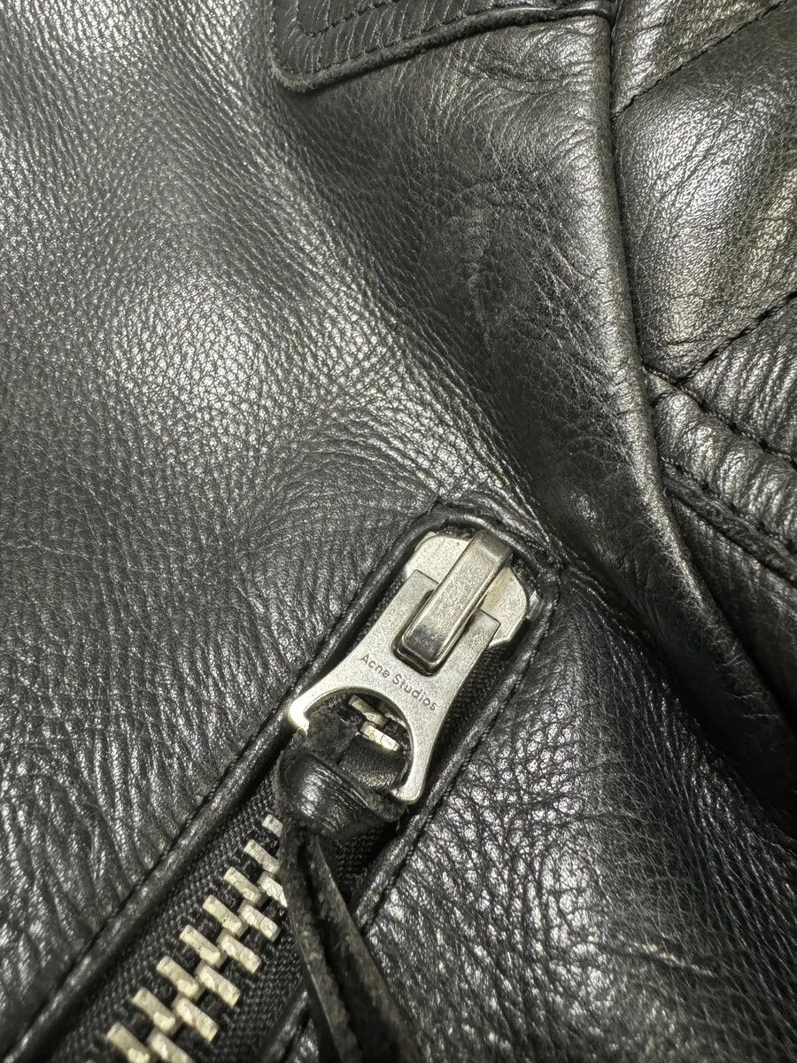 Acne Studios AW2011 Acne Studios Padded Multi Zips Biker Calf Leather Jacket Size US S / EU 44-46 / 1 - 11 Thumbnail