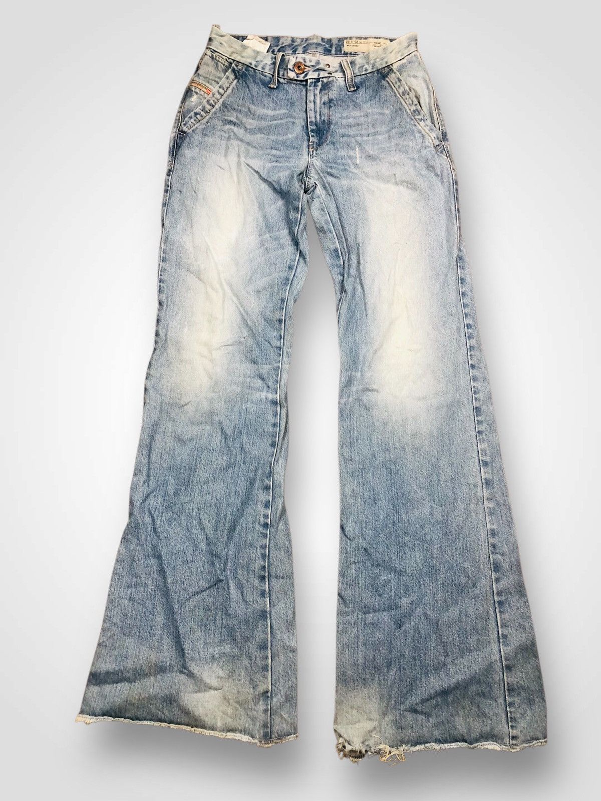 Diesel Diesel Flairlegg Regular Flare Jeans (37) Size 26" / US 2 / IT 38 - 1 Thumbnail