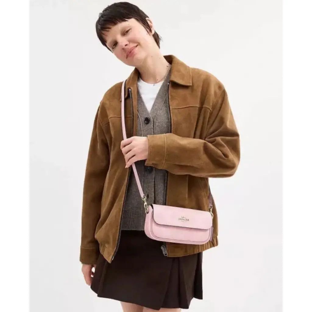 Coach Hailey Flap Bag In Signature Canvas CAN70 Size ONE SIZE - 6 Thumbnail