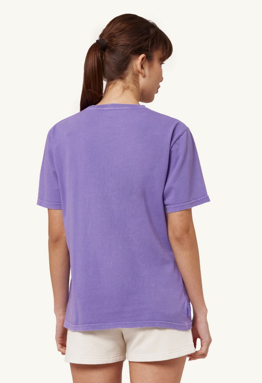 AUTRY o1y0725 Crewneck T-Shirt in Mauve Size XS / US 0-2 / IT 36-38 - 4 Thumbnail
